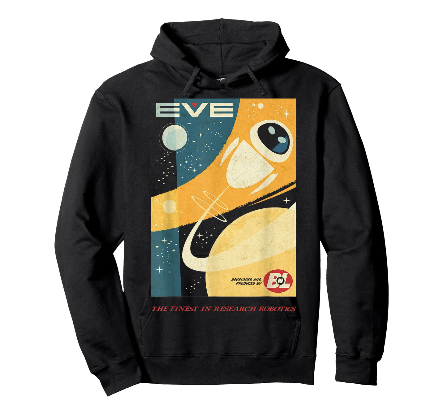 Disney Pixar Wall-E Eve Finest in Research Robotics Poster T-Shirt