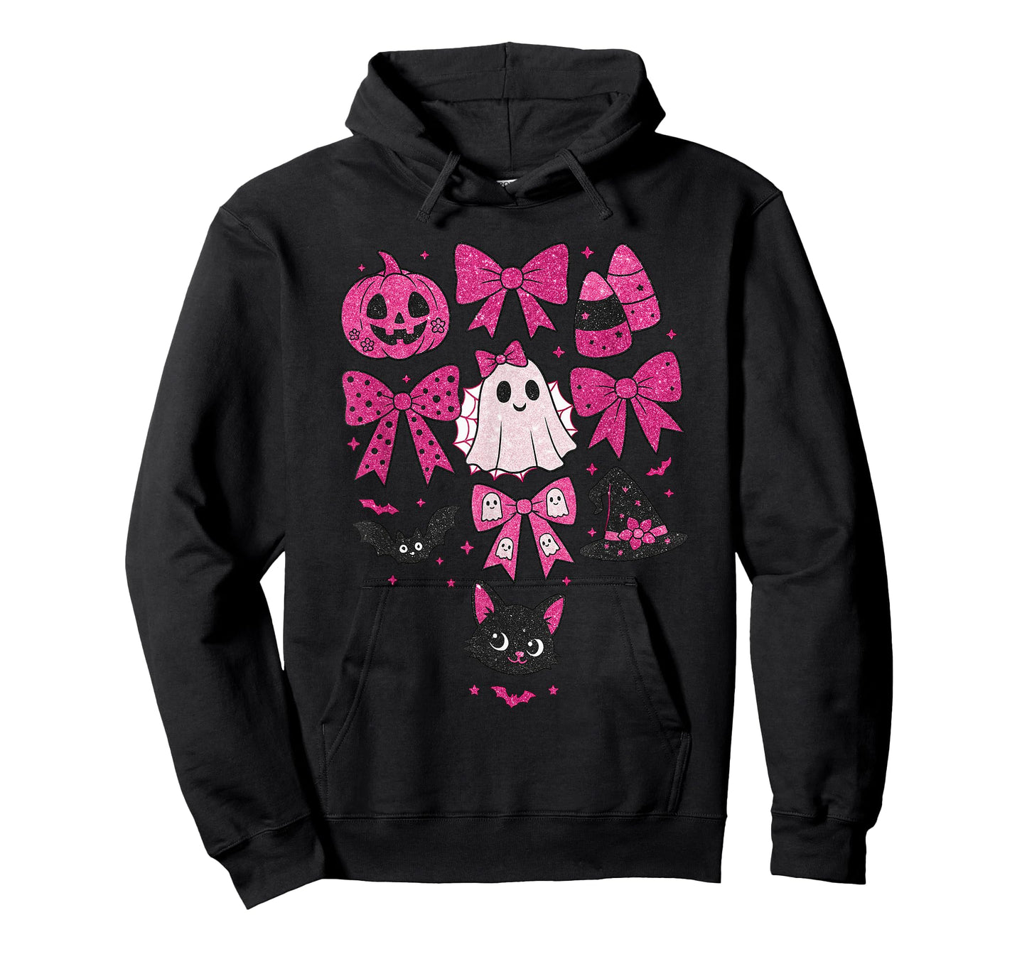 Spooky Cute Pink Halloween | Kawaii Ghost Kitten T-Shirt