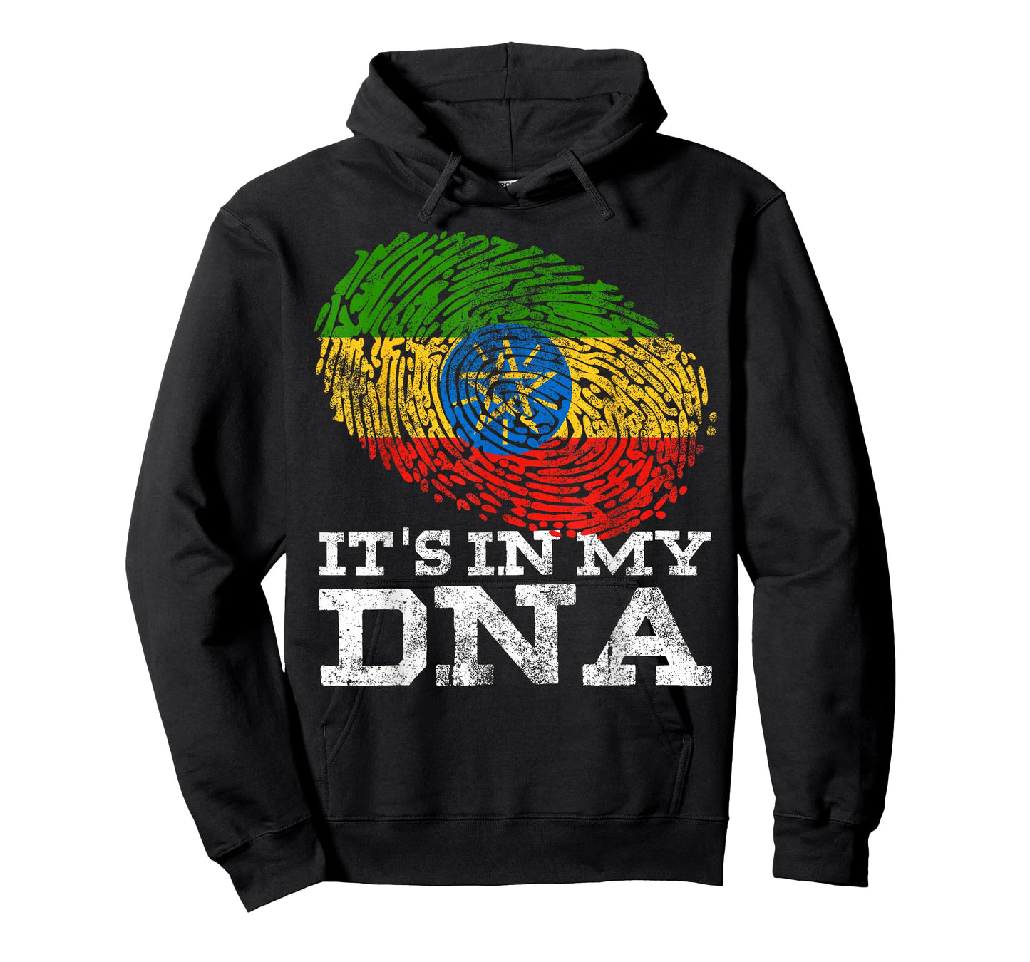 It's in My DNA Ethiopian Gifts Horn of Africa Ethiopia Flag T-Shirt