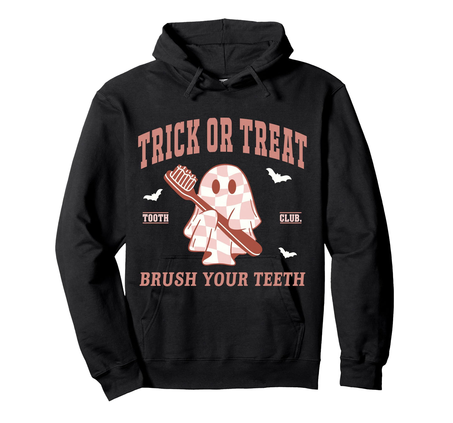 Trick Or Treat Dentist Ghost Dental Hygienist Halloween Fall Long Sleeve T-Shirt