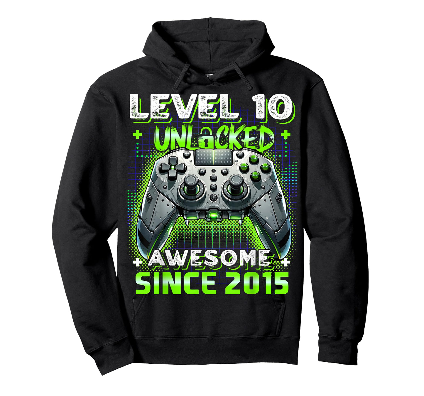 10th Birthday Boy Level 10 Gamer 10 Year Video Game Party T-Shirt