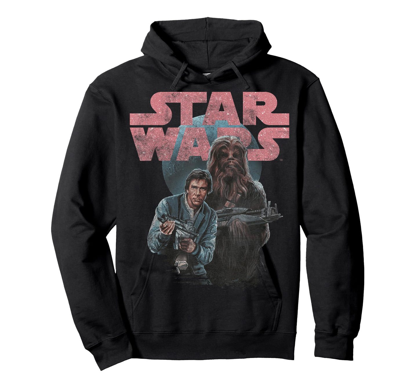 Star Wars Han And Chewie Vintage Poster T-Shirt