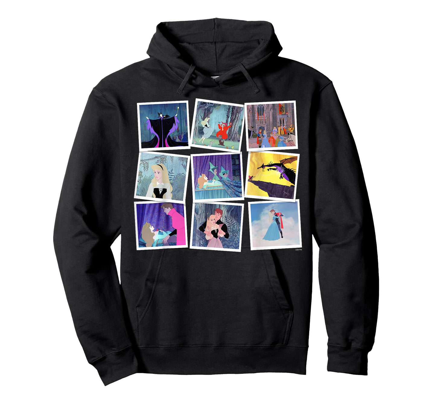 Disney Princess Aurora Sleeping Beauty Famous Movie Frames T-Shirt