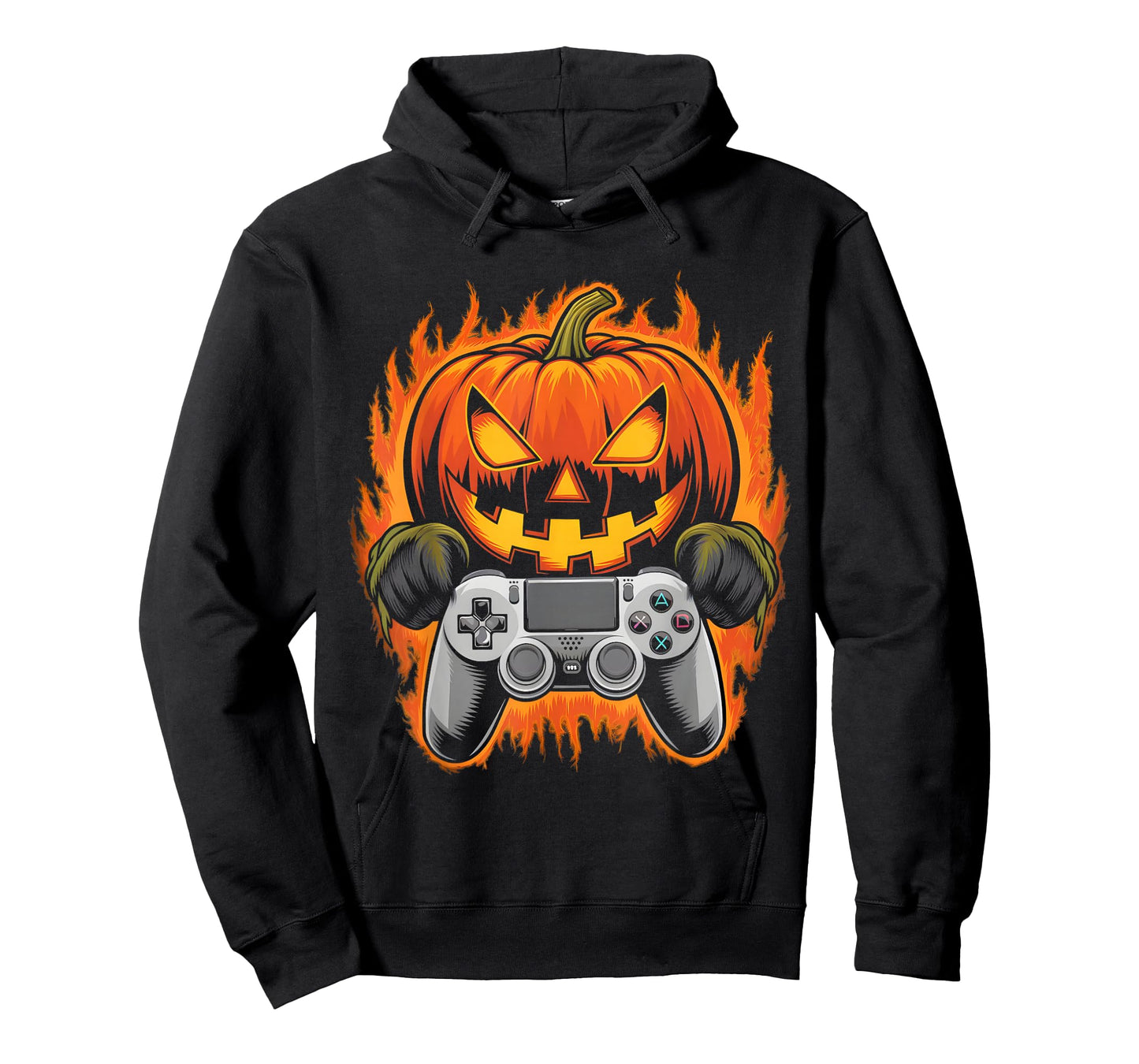 Halloween Tee Gamer Gaming Pumpkin Halloween Costume T-Shirt