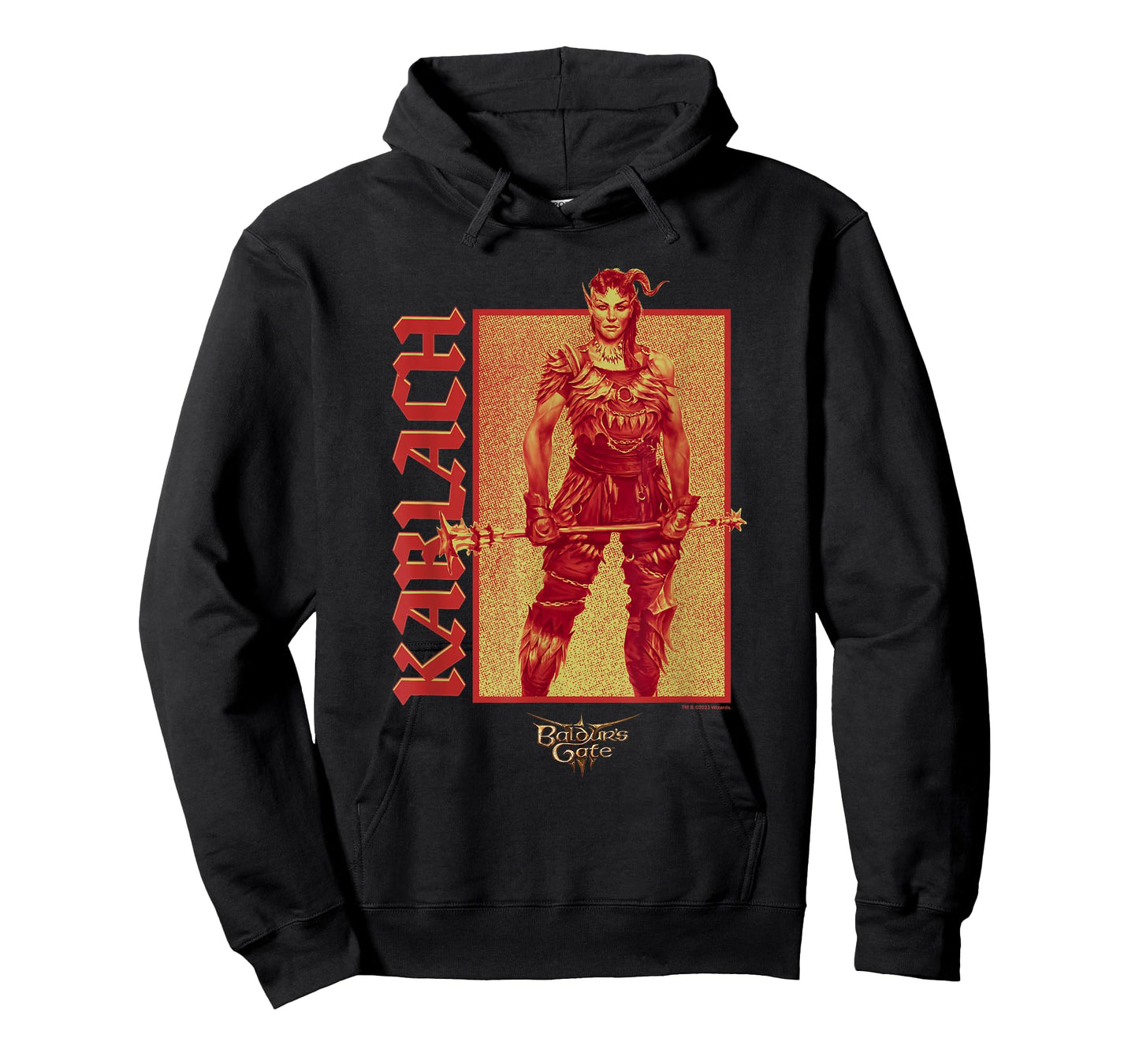 Dungeons & Dragons Karlach Confident Pose Big Chest Poster T-Shirt