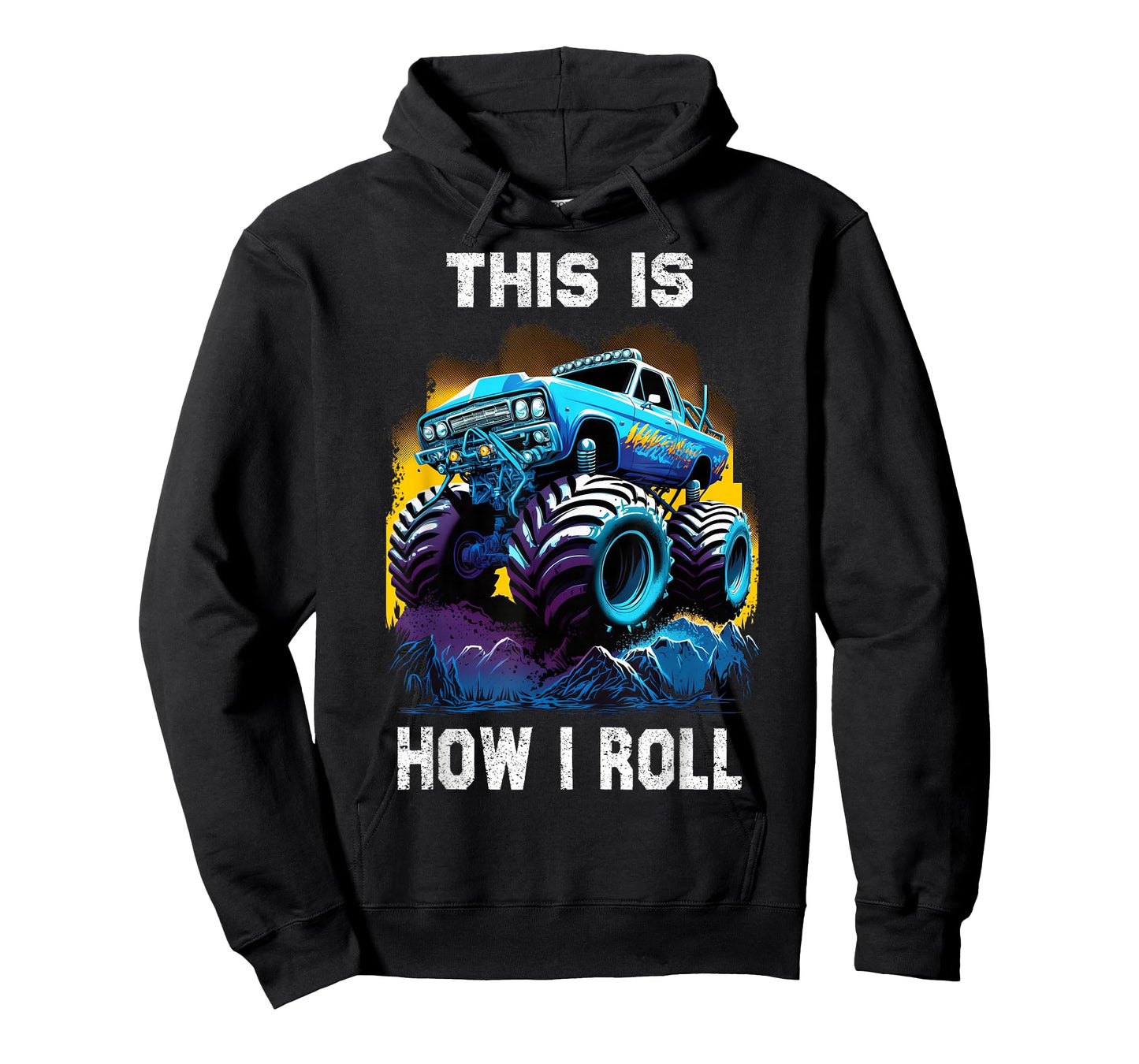 cool idea for monster truck lovers & boys & women men kids T-Shirt