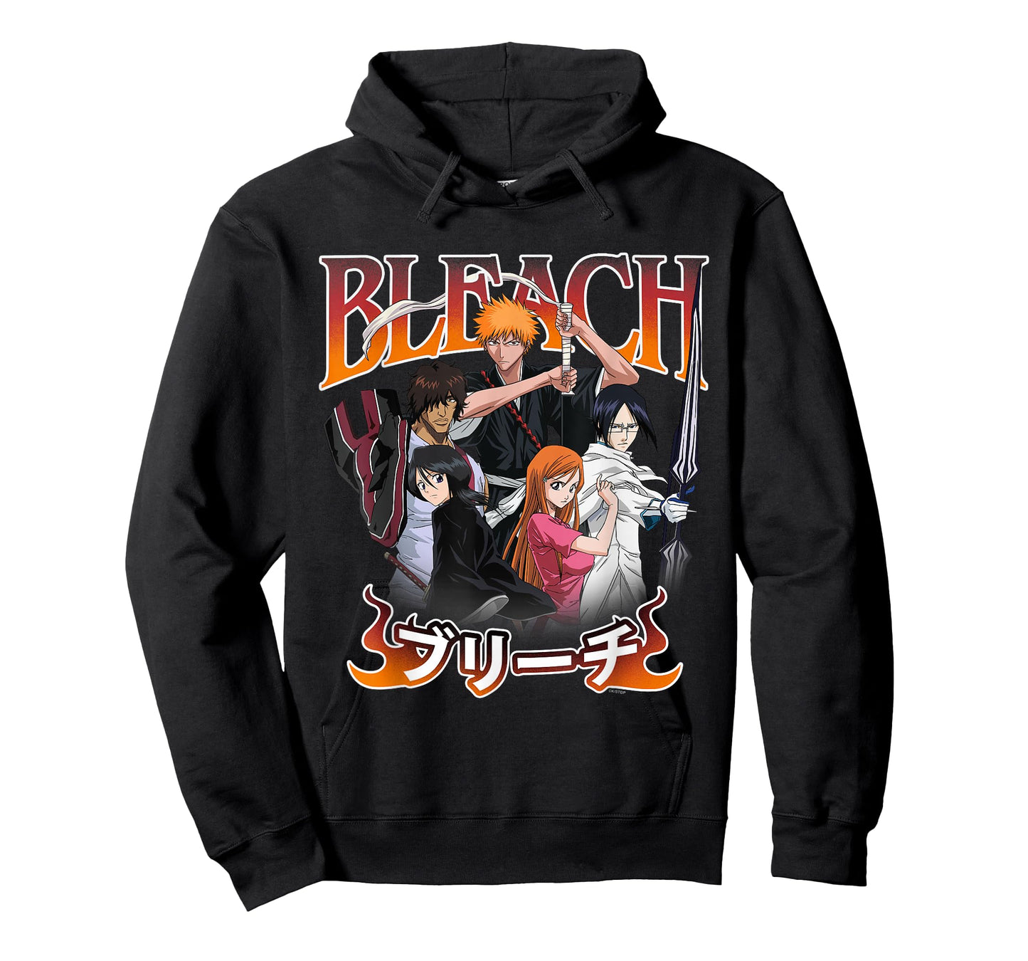 Bleach Team Ichigo and Ombre Logo Anime T-Shirt