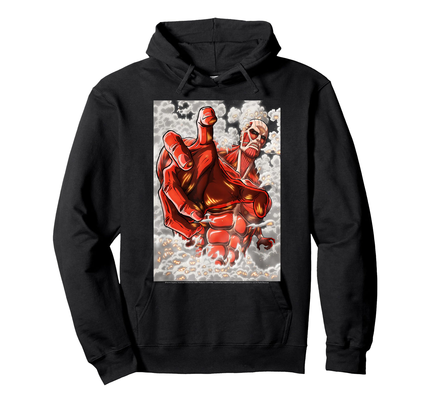 Attack on Titan Season 2 Reaching Colossal Titan Anime T-Shirt