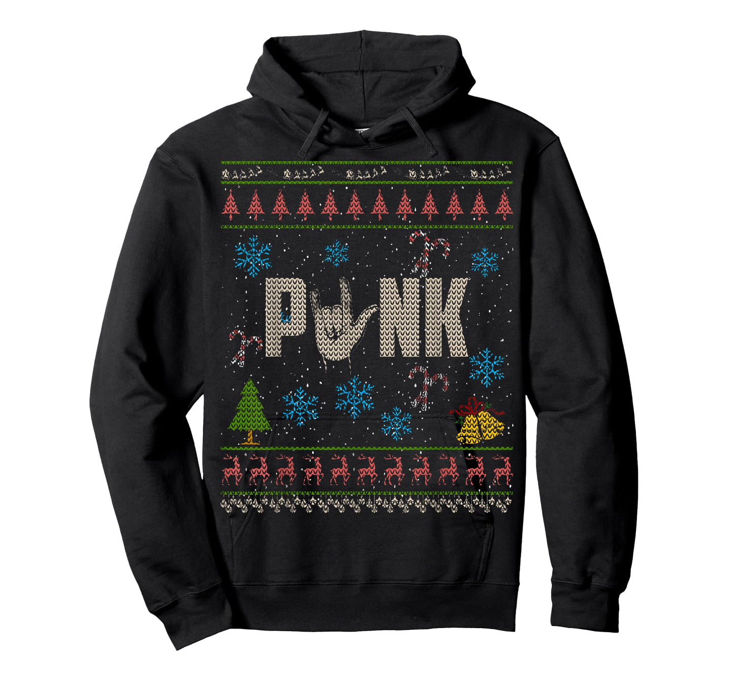 Punk Rock Christmas Ugly Shirt Punk Shirt