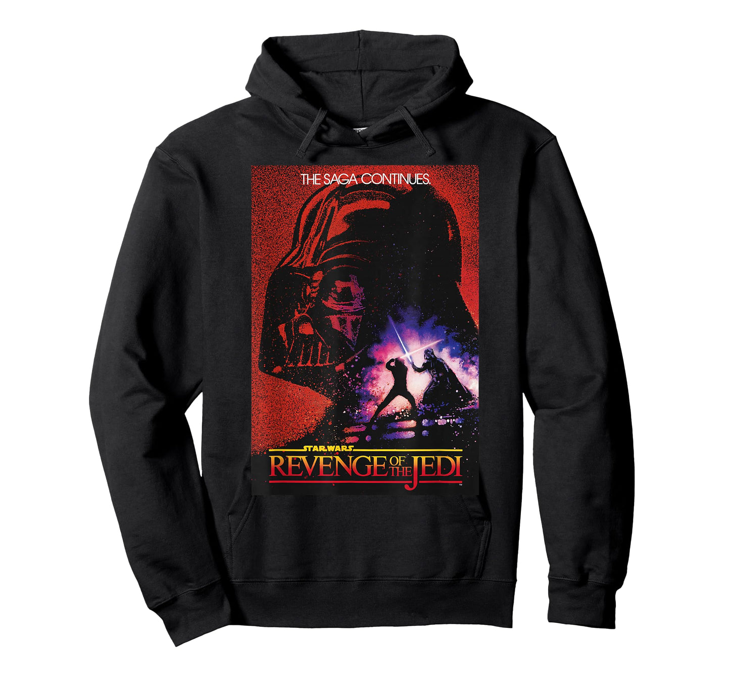 Star Wars: Return of the Jedi Darth Vader Background Poster T-Shirt