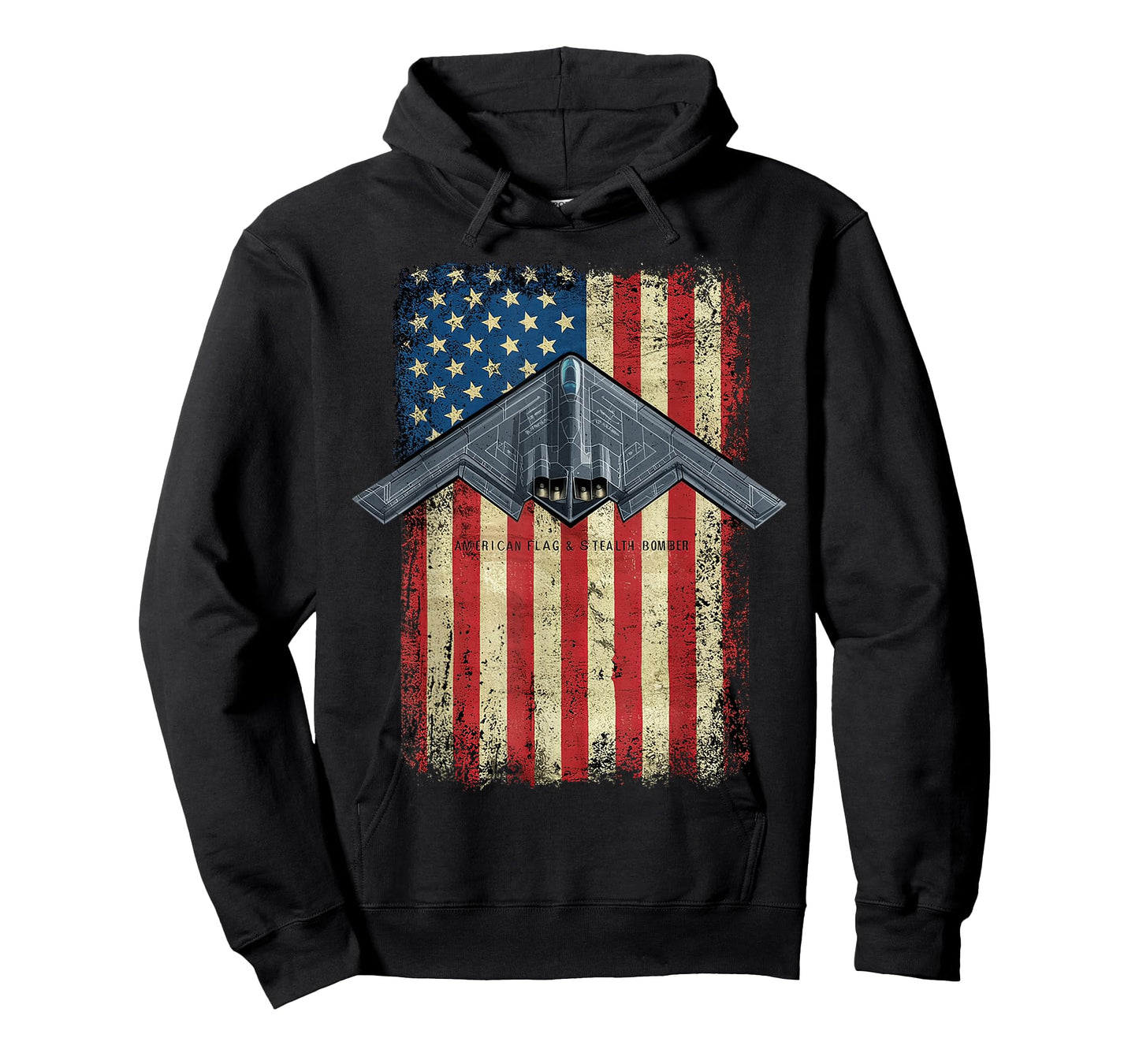 Hammer Time Stealth B-2 Military Midnight Aircraft USA T-Shirt