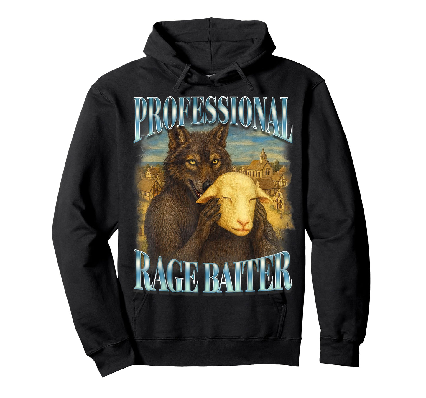 Werewolf Meme Sarcasm Funny Humor Professional Rage Baiter T-Shirt