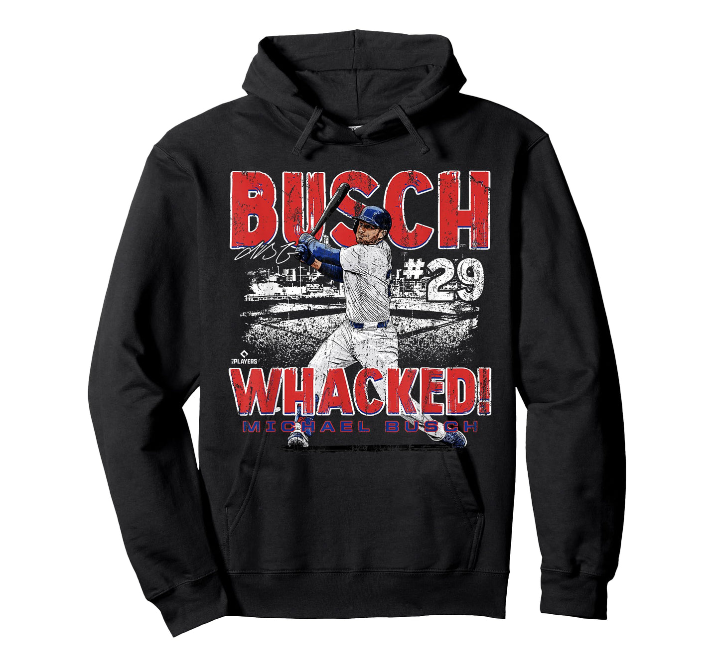 Busch Whacked! Michael Busch Chicago MLBPA T-Shirt