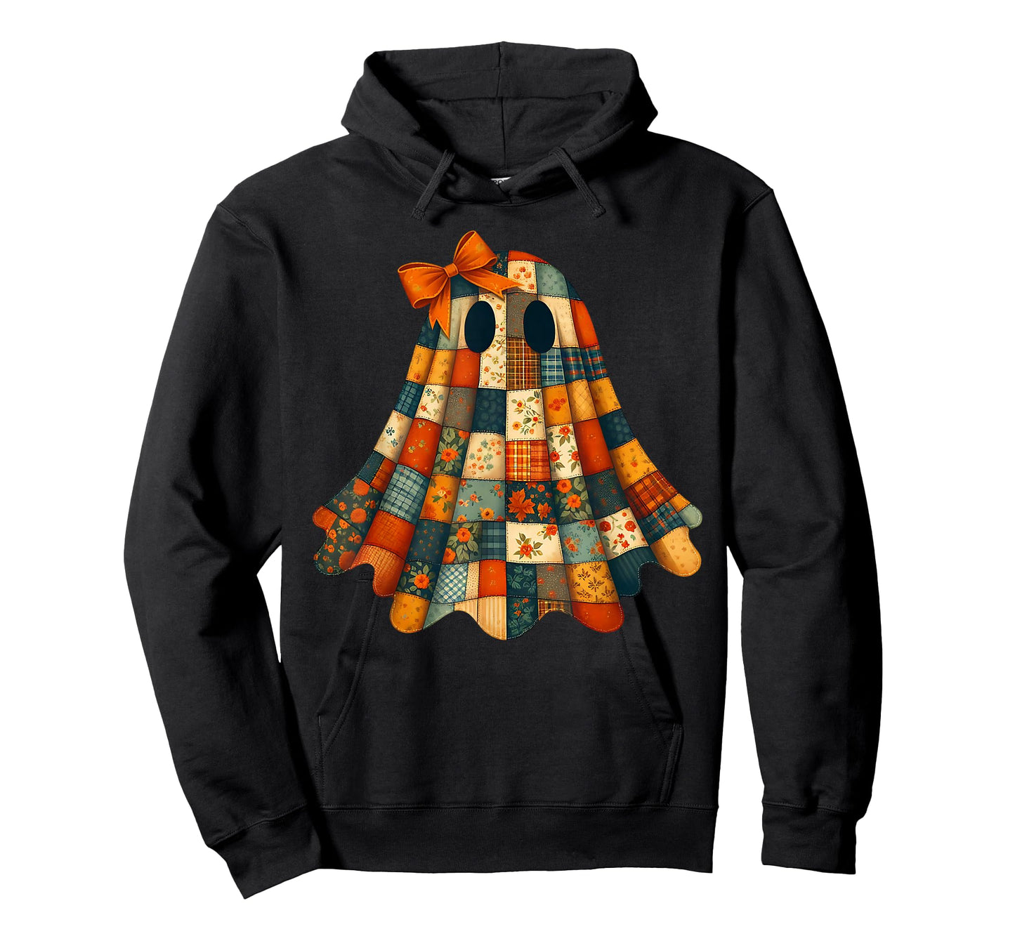 Patchwork Ghost Quilters Fall Quilting Sewers Halloween T-Shirt