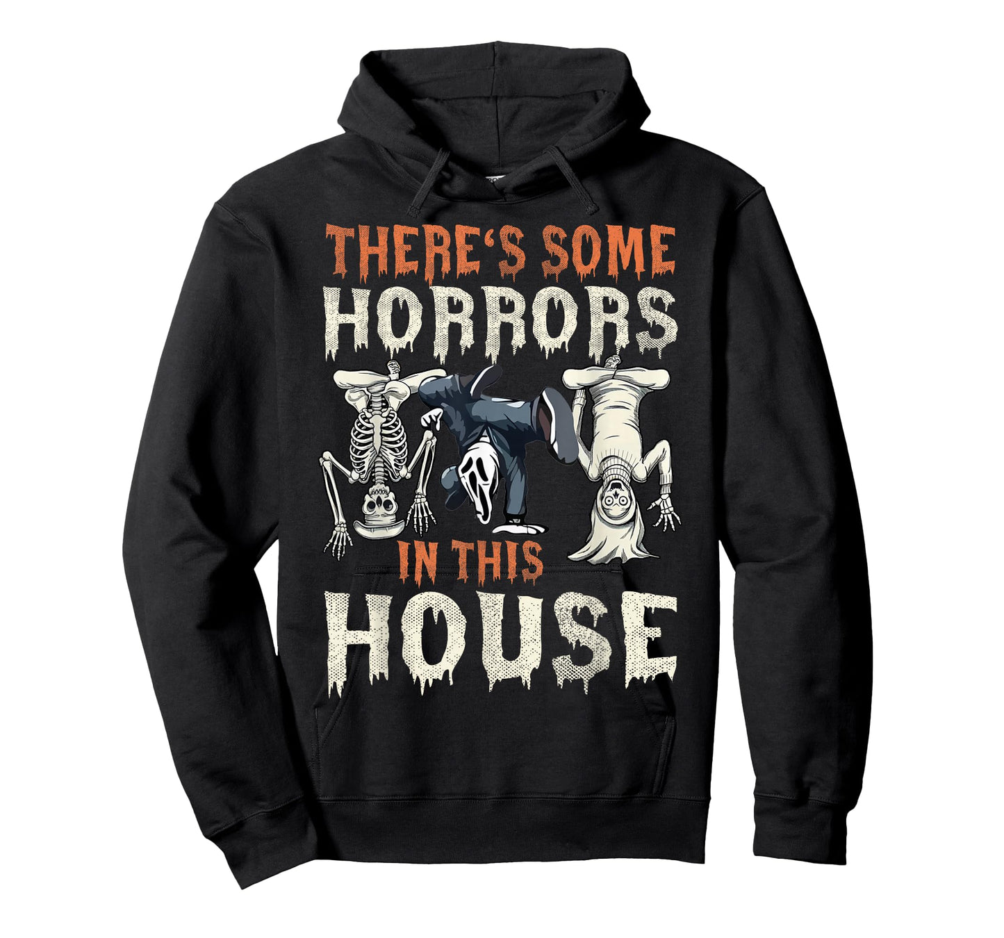 There's Some Horrors in This House Ghost Halloween Costume T-Shirt