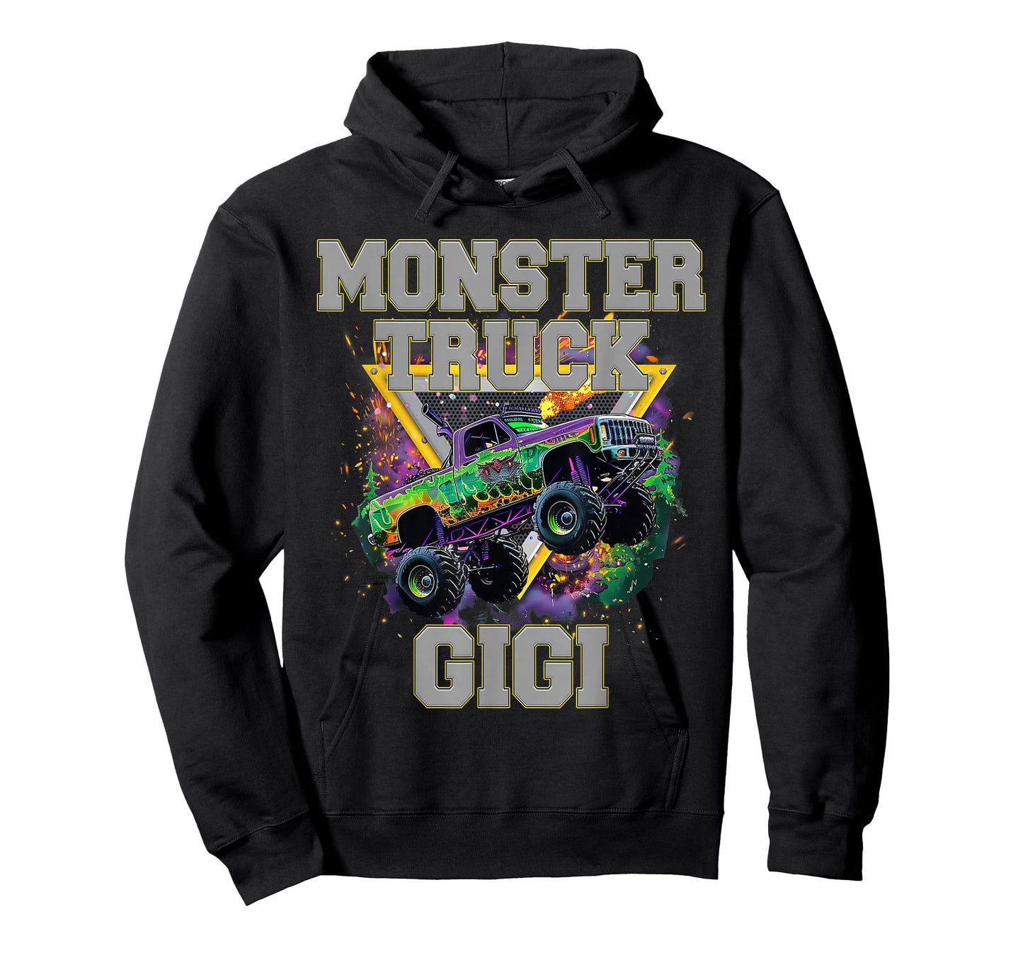 Monster Truck Gigi Monster Truck Are My Jam Truck Lovers T-Shirt