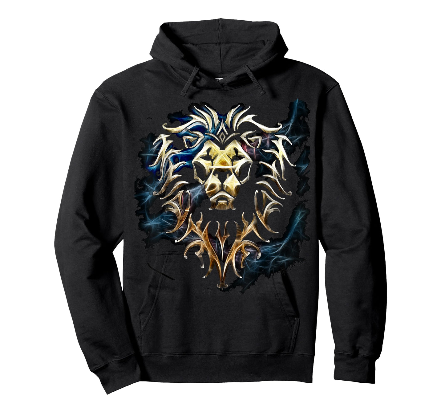 Warcraft Logo Alliance Saturated Majestic Fantasy Gamer T-Shirt