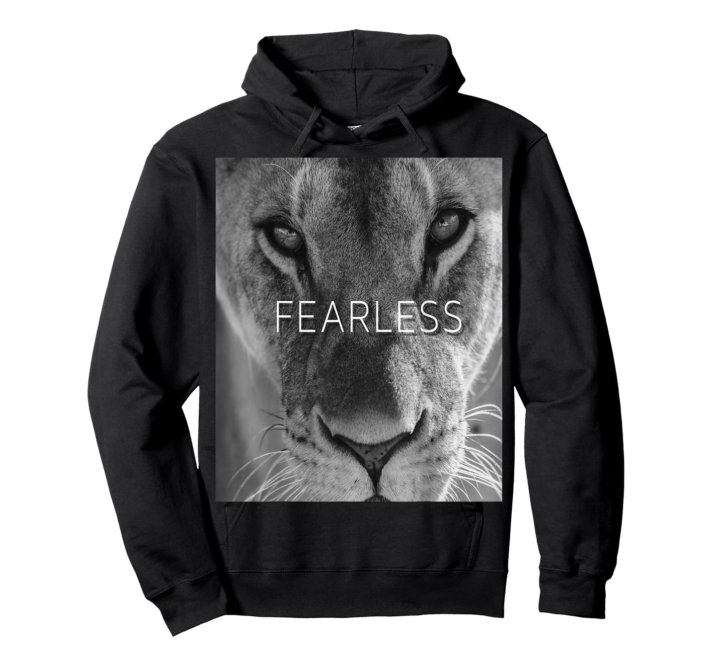 FEARLESS Female Lion Lioness t shirt for men, women and kids T-Shirt