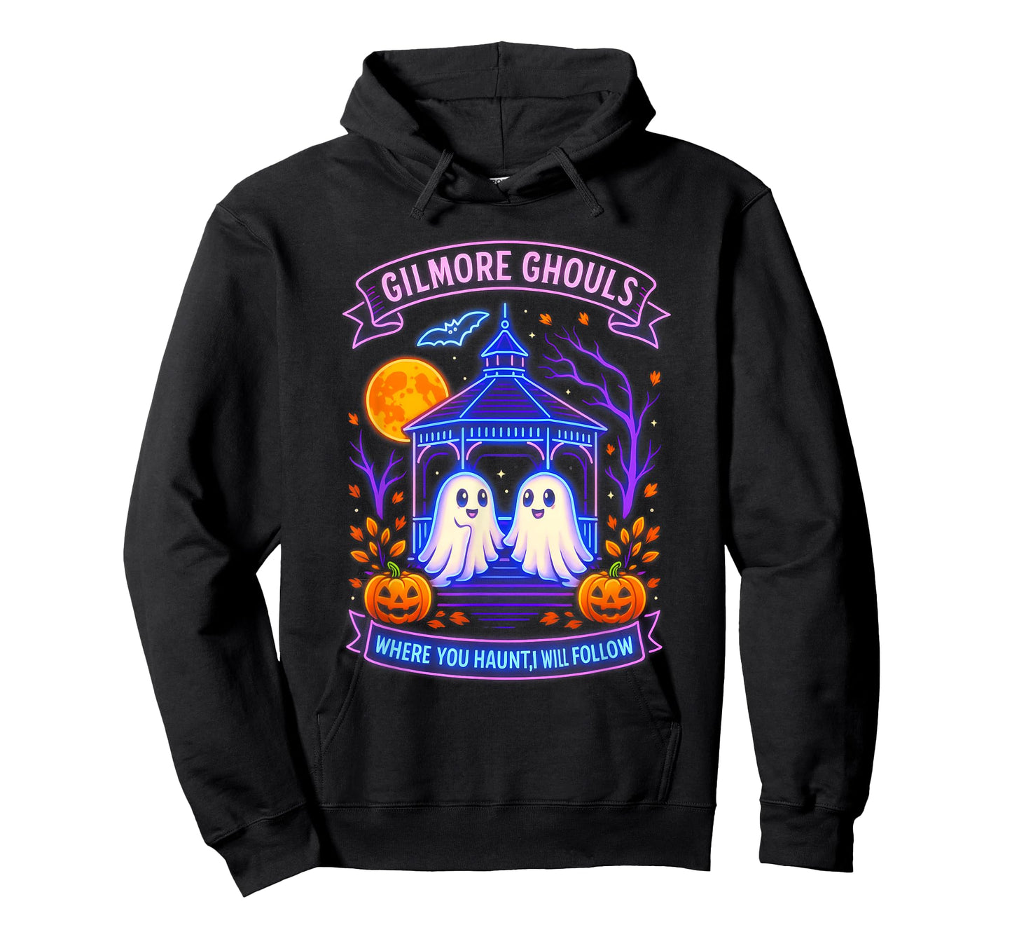 Gilmore Ghouls Where You Haunt I Will Follow Funny Halloween T-Shirt