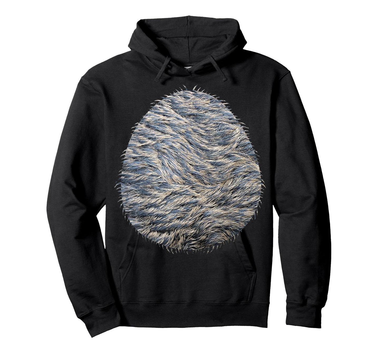 Halloween Wolf Costume Belly Shirt T-Shirt