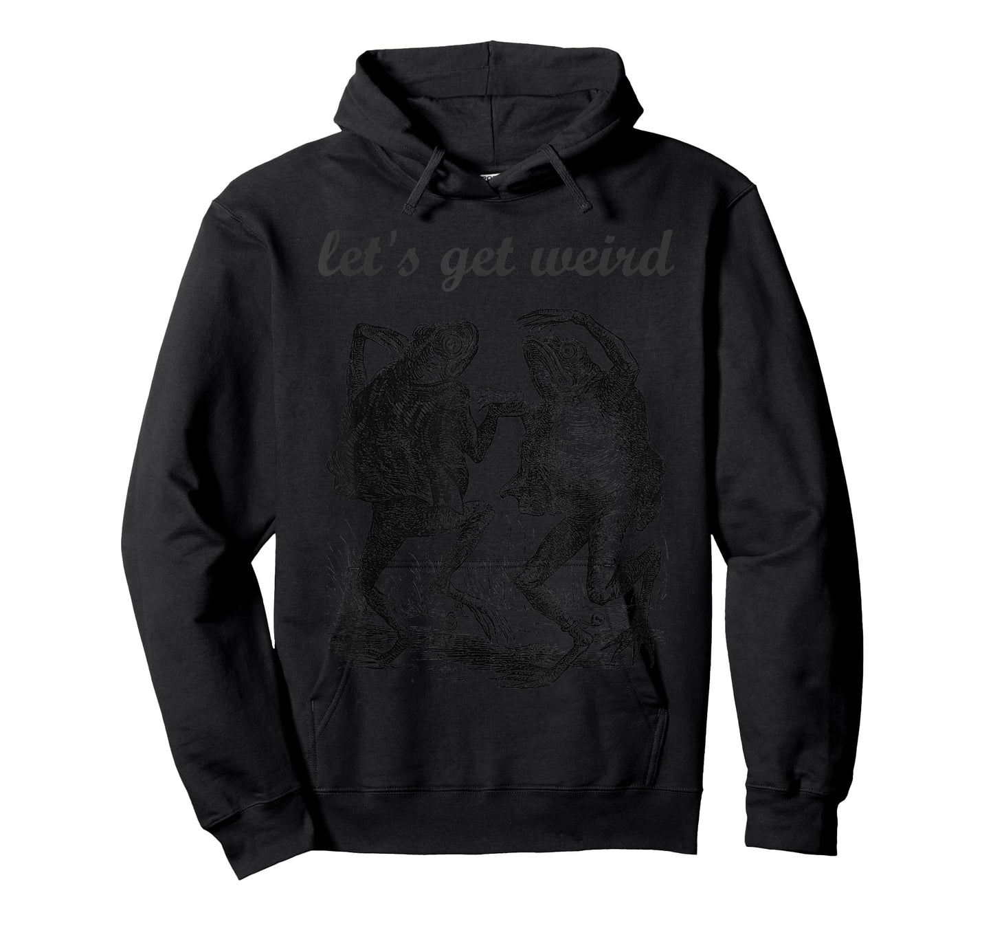 Let's Get Weird Dancing Frogs Fairy Tale Strange Dream T-Shirt