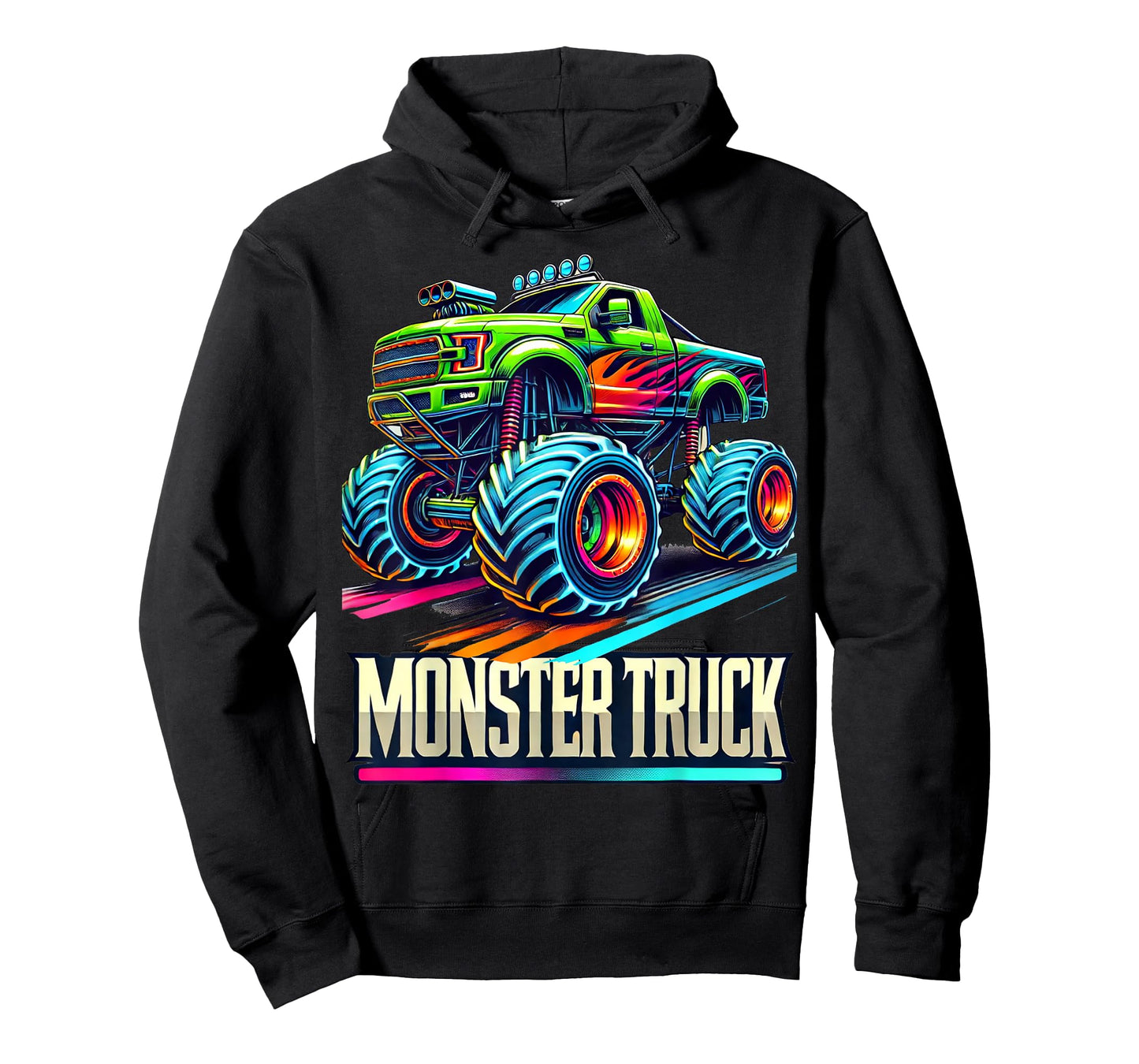 Monster Truck Birthday Party Retro Vintage Monster Trucks T-Shirt