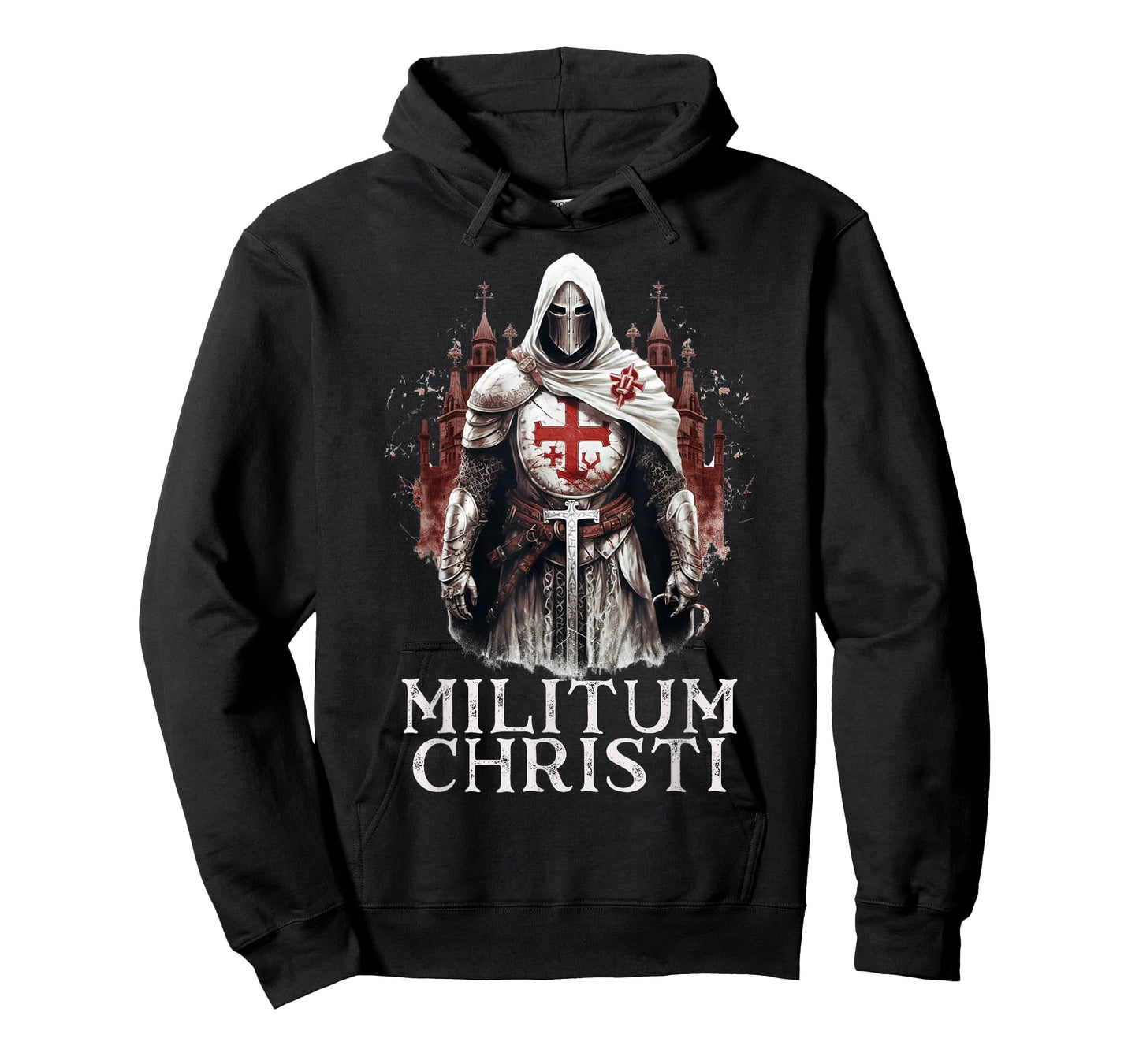 Catholic Knight Templar Crusader Cross T-Shirt
