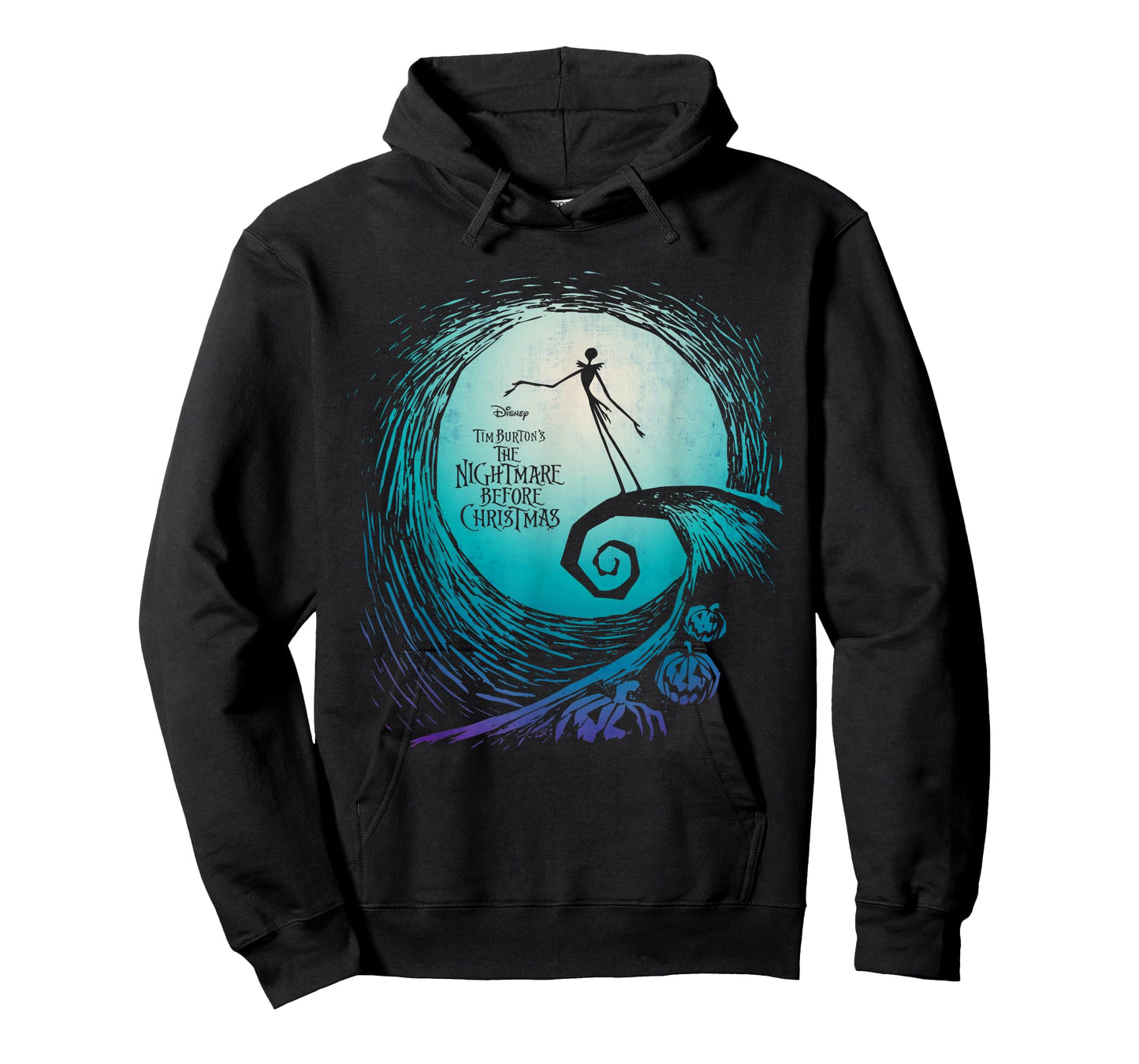 Disney Nightmare Before Christmas Jack Movie Logo T-Shirt Small