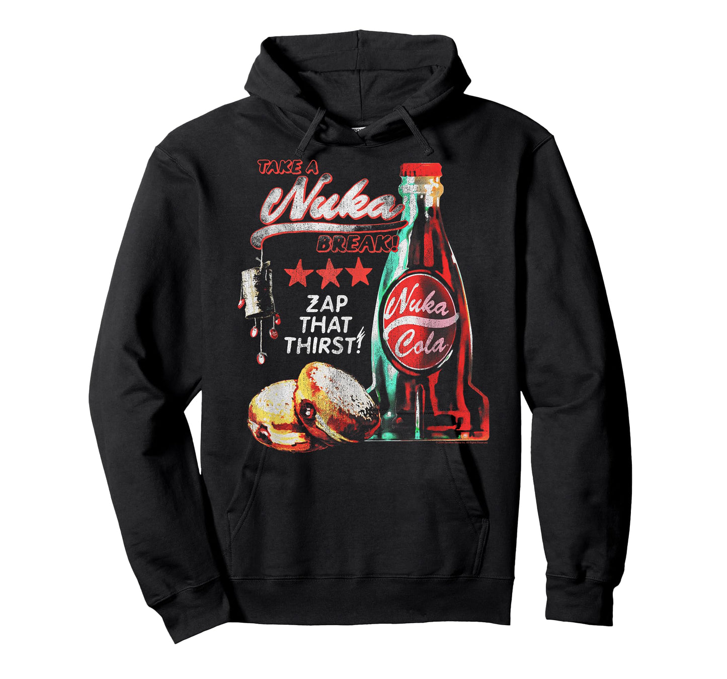 Fallout Video Game Take a Nuka Cola Break Zap That Thirst T-Shirt