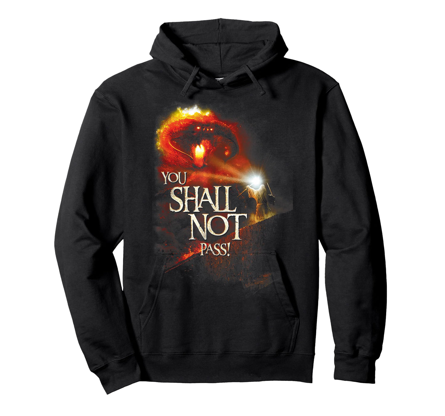 Lord of The Rings Balrog You Shall Not Pass T-Shirt