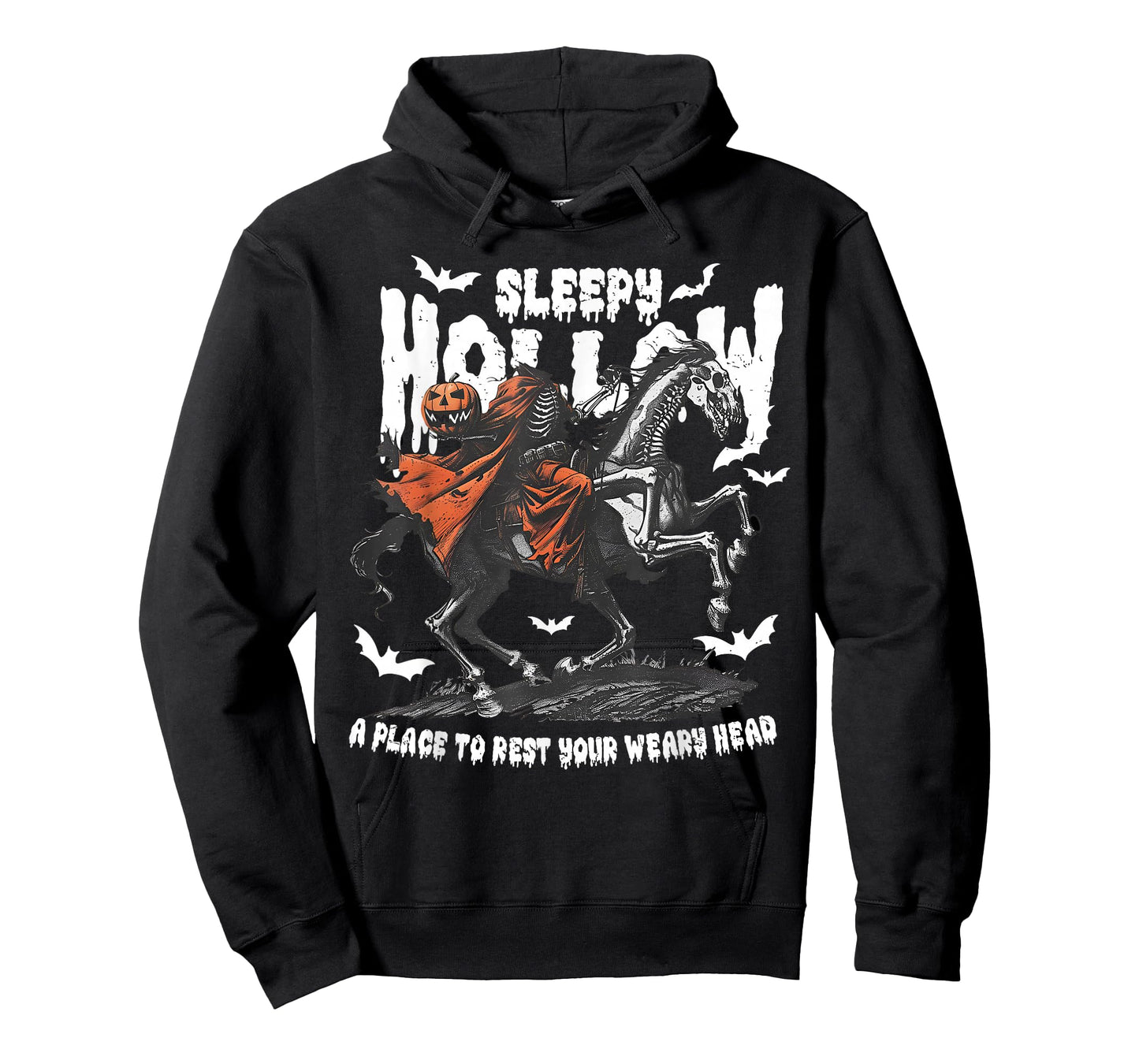 Halloween Sleepy Hollow Headless Horseman Jack O Lantern T-Shirt