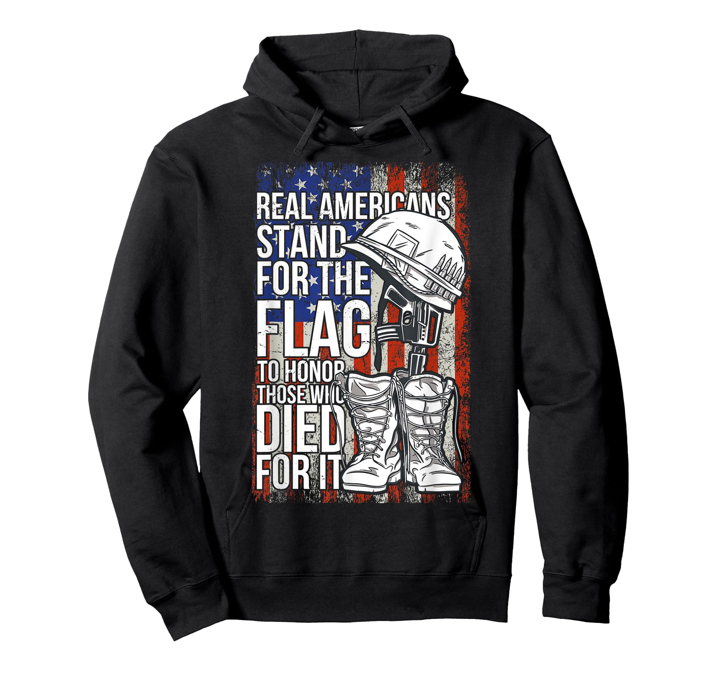 US Veteran veterans day Us Patriot T-Shirt, Black