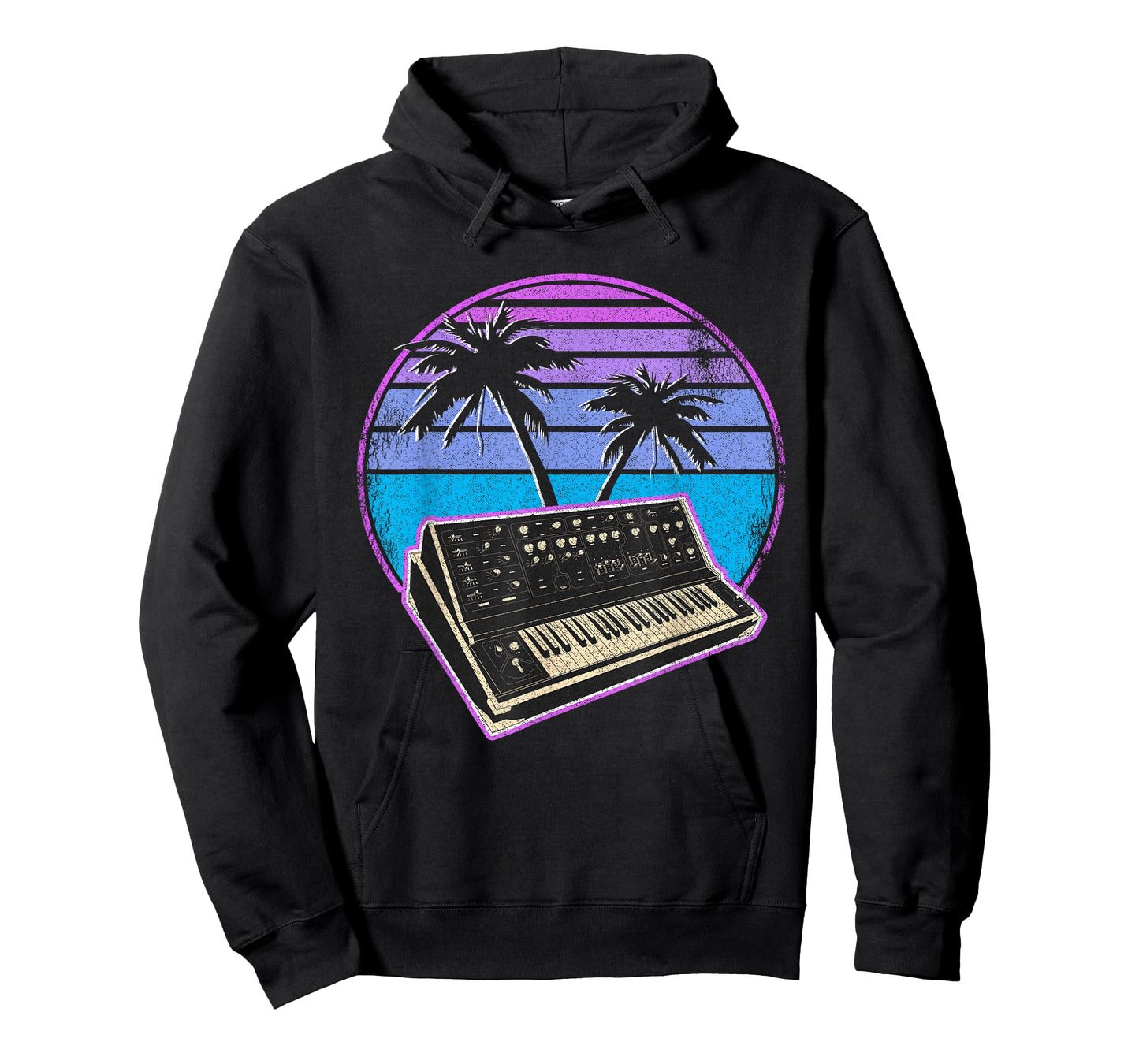 Synthwave Vintage Retrowave Pastel Goth Analog Synthesizer T-Shirt