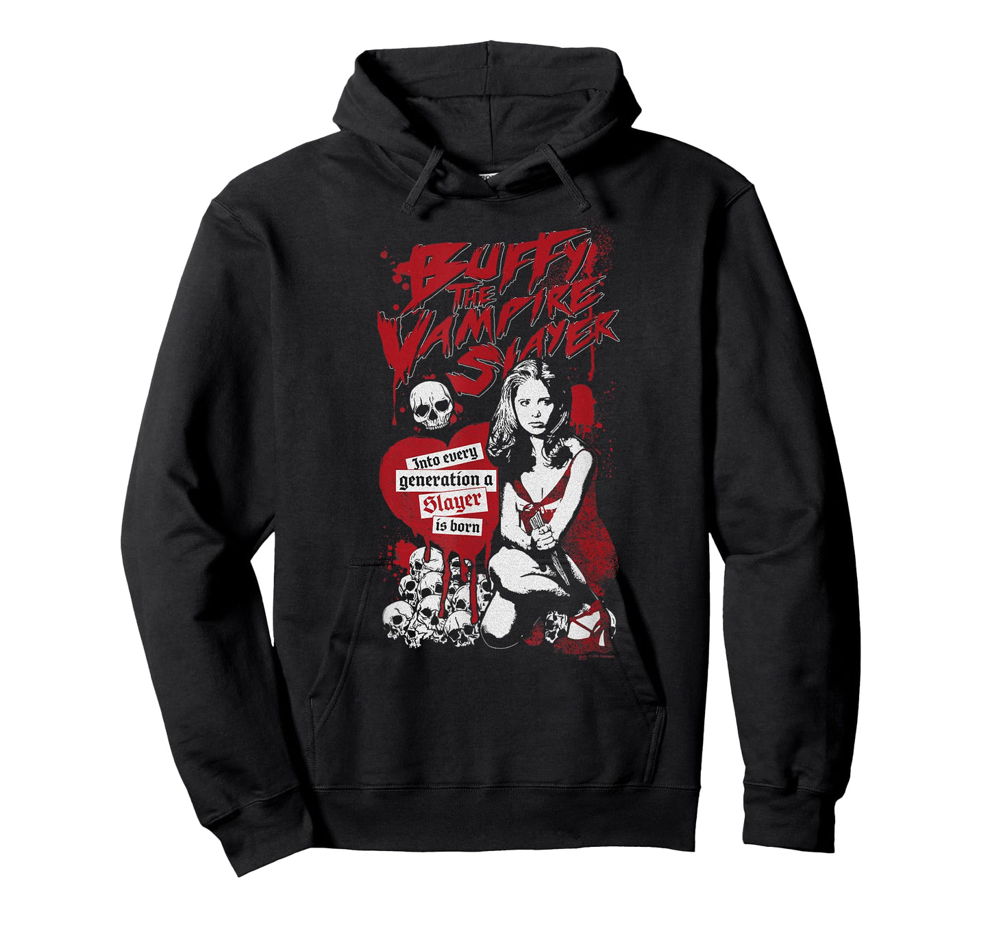 Buffy The Vampire Slayer Edgy in Every Generation TV Show T-Shirt