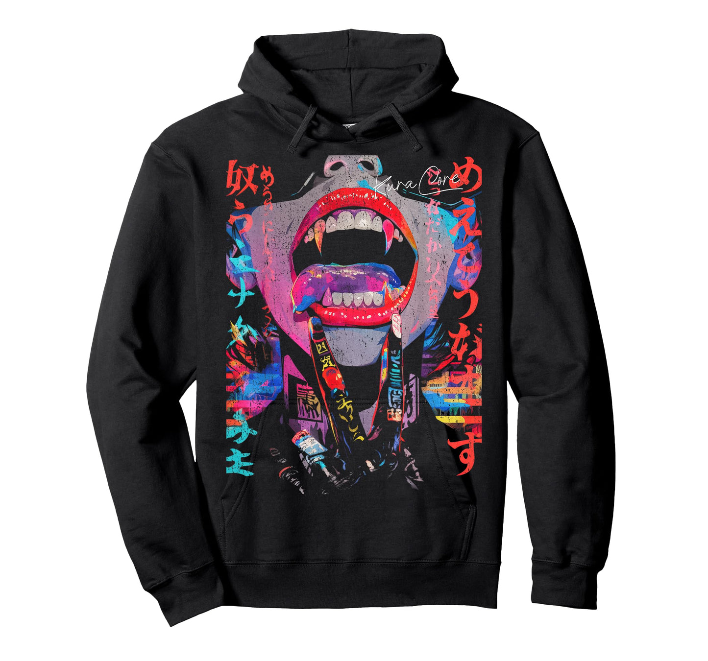 Japanese Streetwear Cyberpunk Y2K Retro Techwear Manga Anime T-Shirt