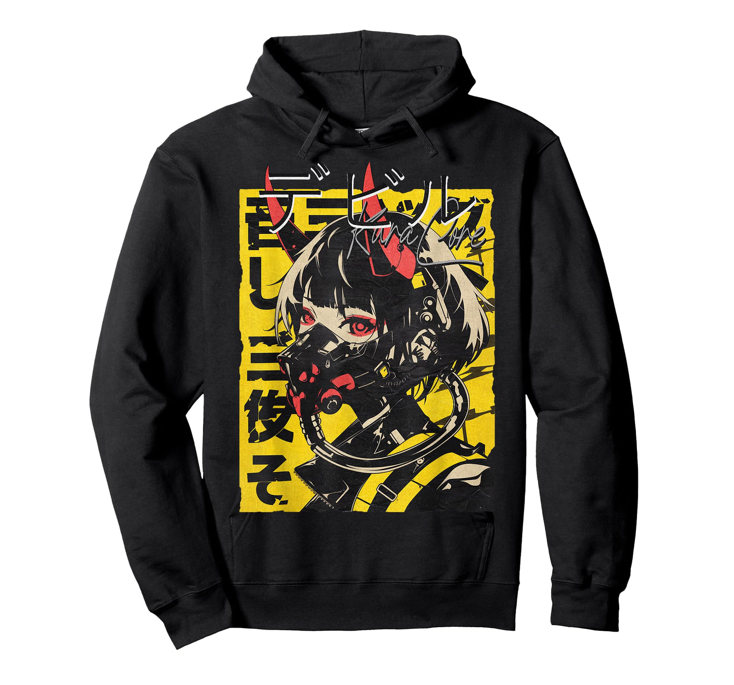 Japan Streetwear Cyberpunk Y2K Techwear Retro Manga Anime T-Shirt