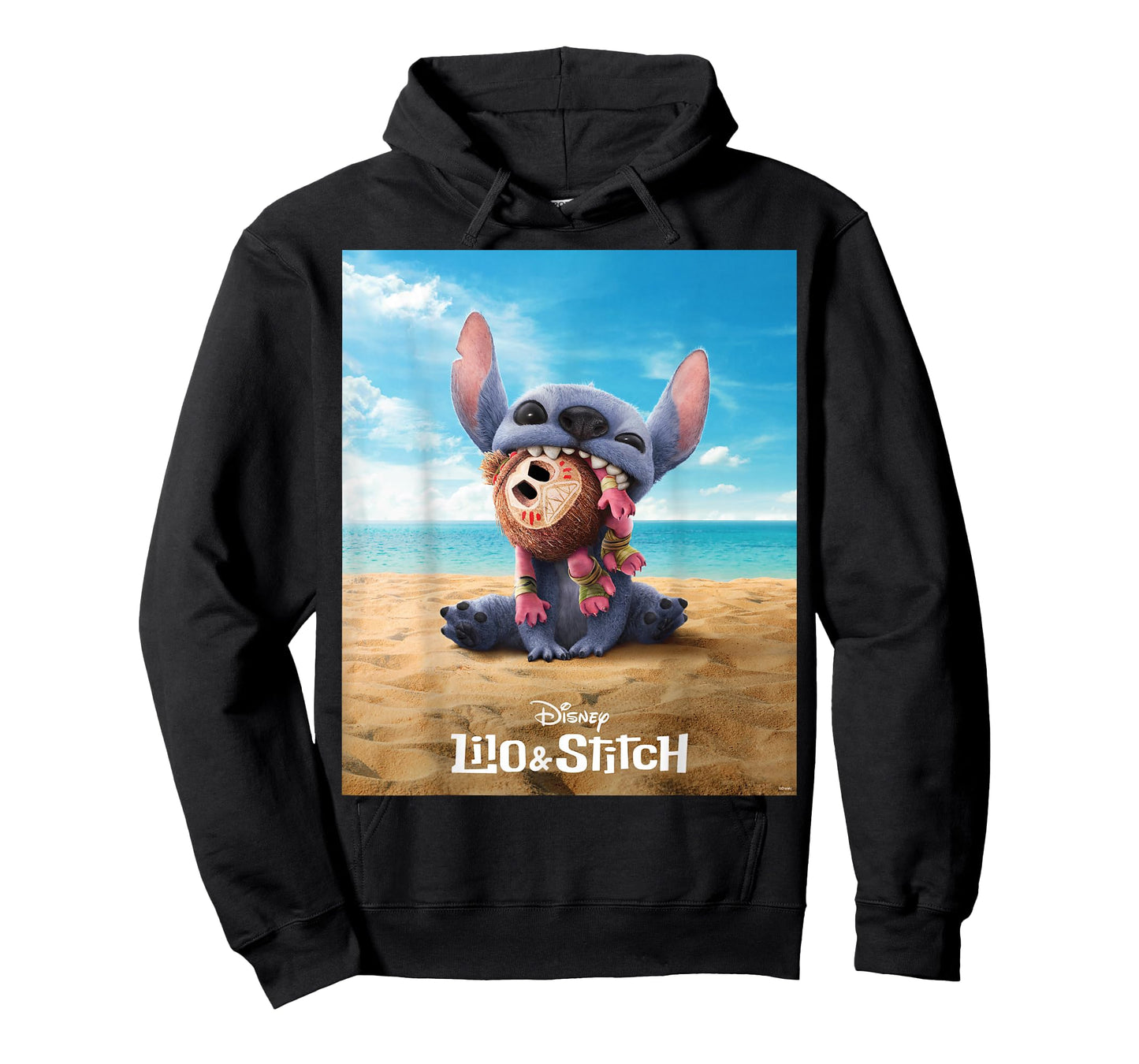Disney Lilo & Stitch Live-Action Movie Funny Moana Poster T-Shirt