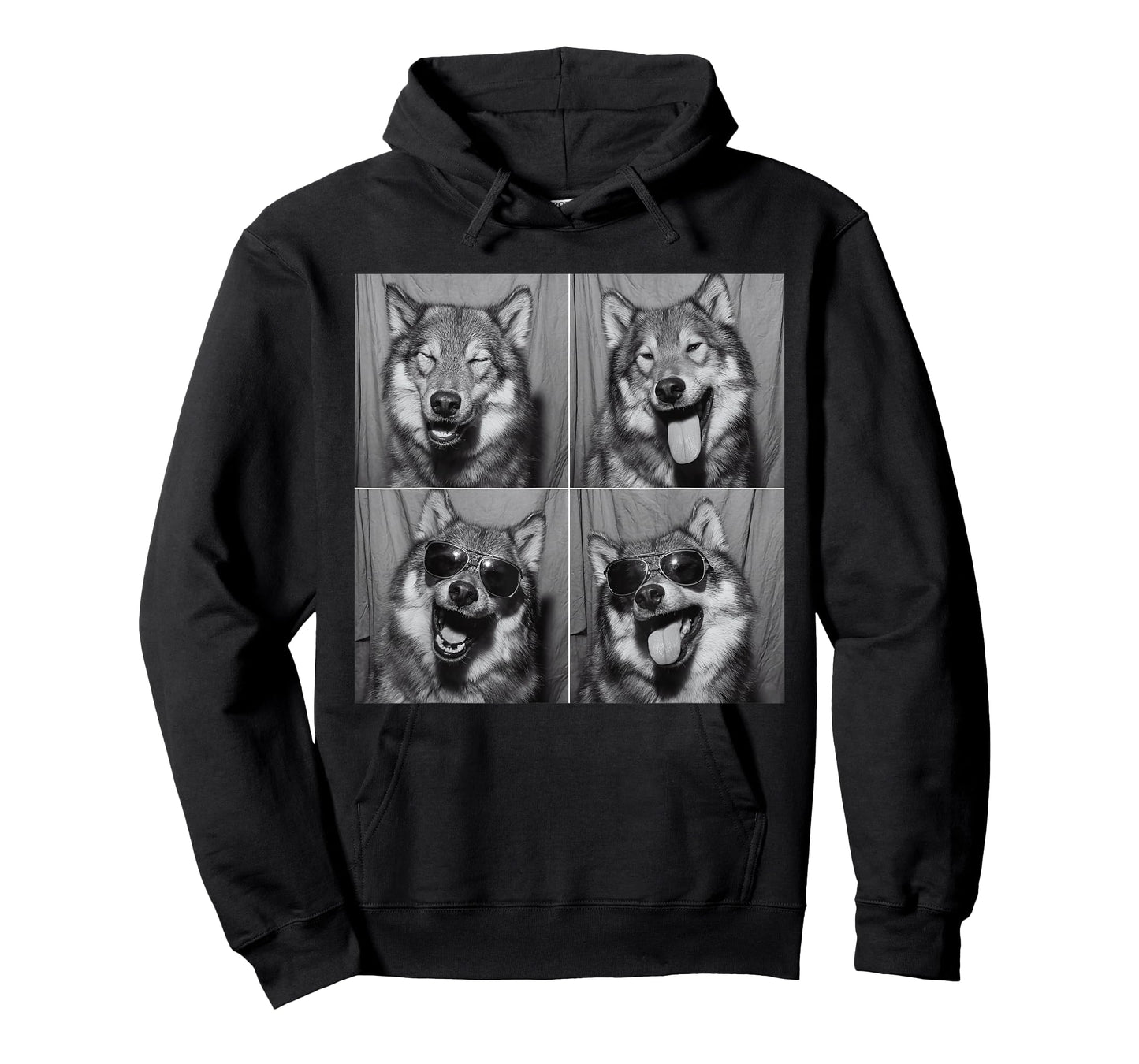 Funny Wolf Sunglasses T-Shirt