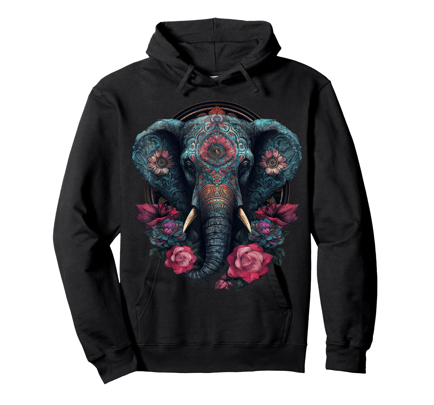 Elephant Art - Animal Zoo Elephant T-Shirt