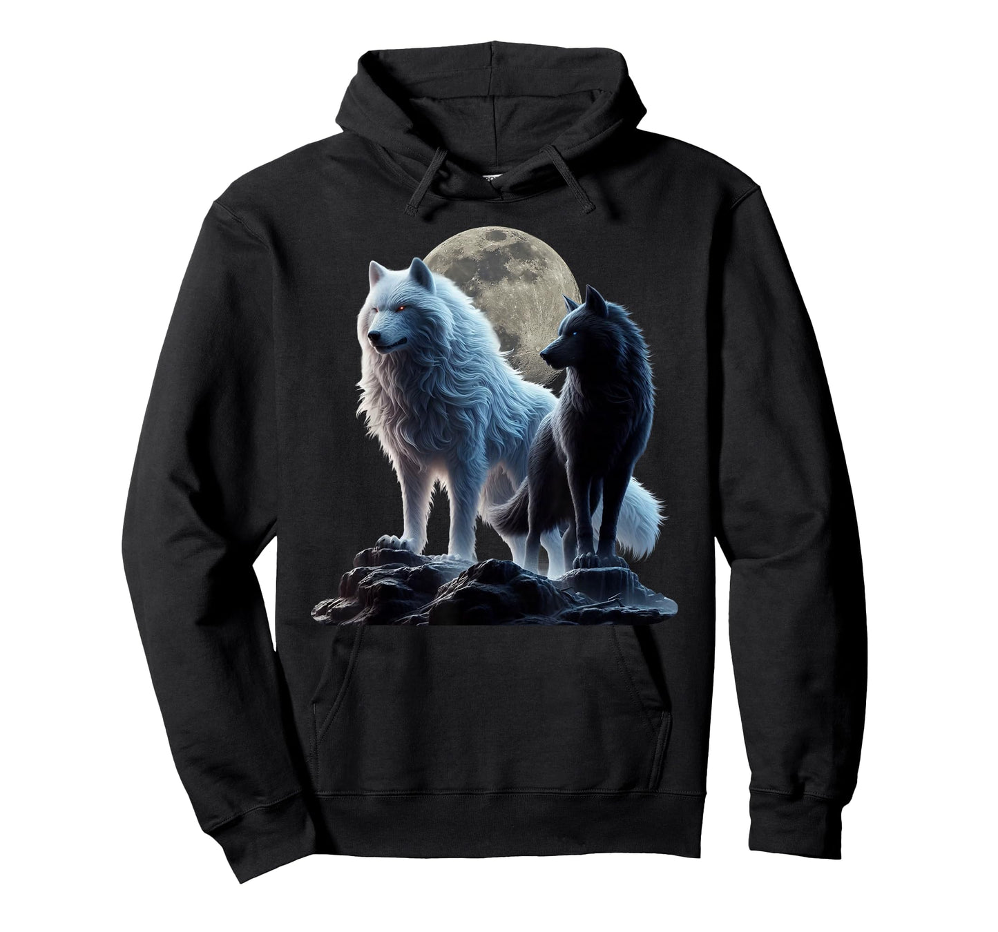 dire wolf white wolf and black wolf Aenocyon dirus dire wolf T-Shirt