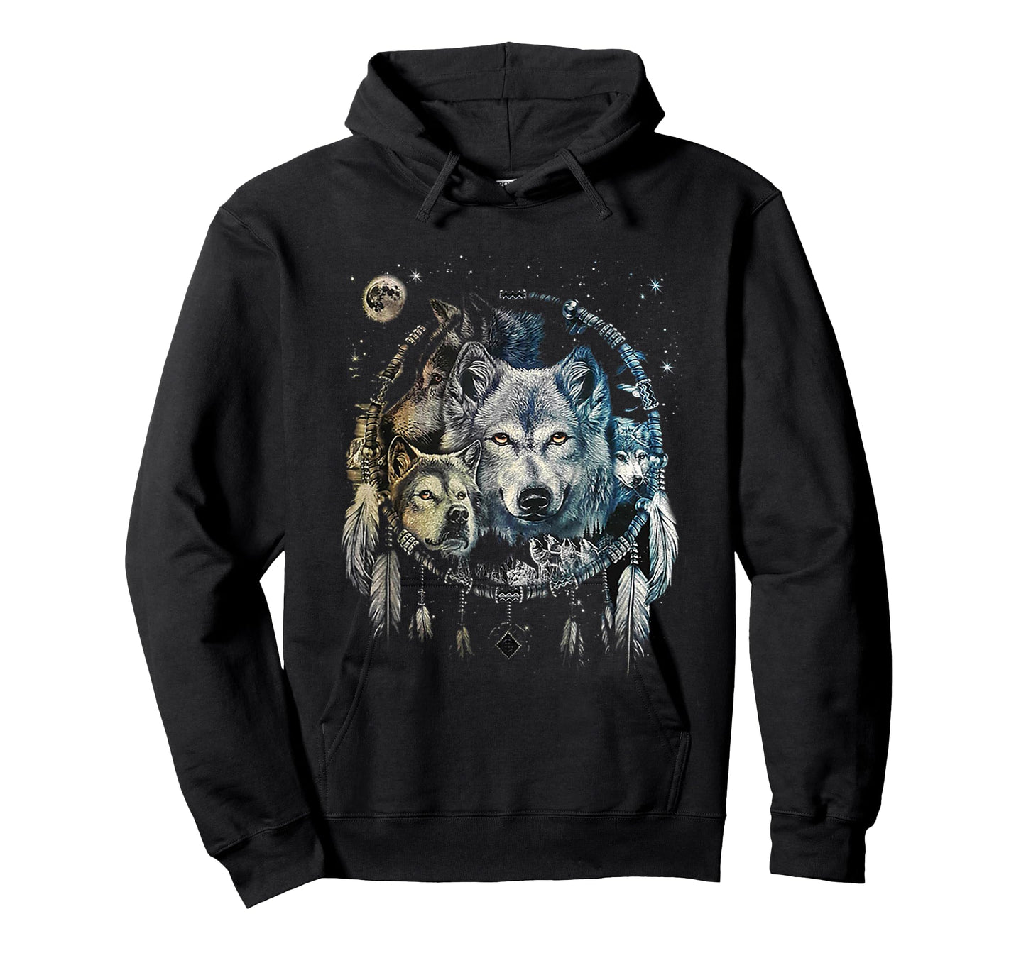 Wolf Dream Catcher T-Shirt