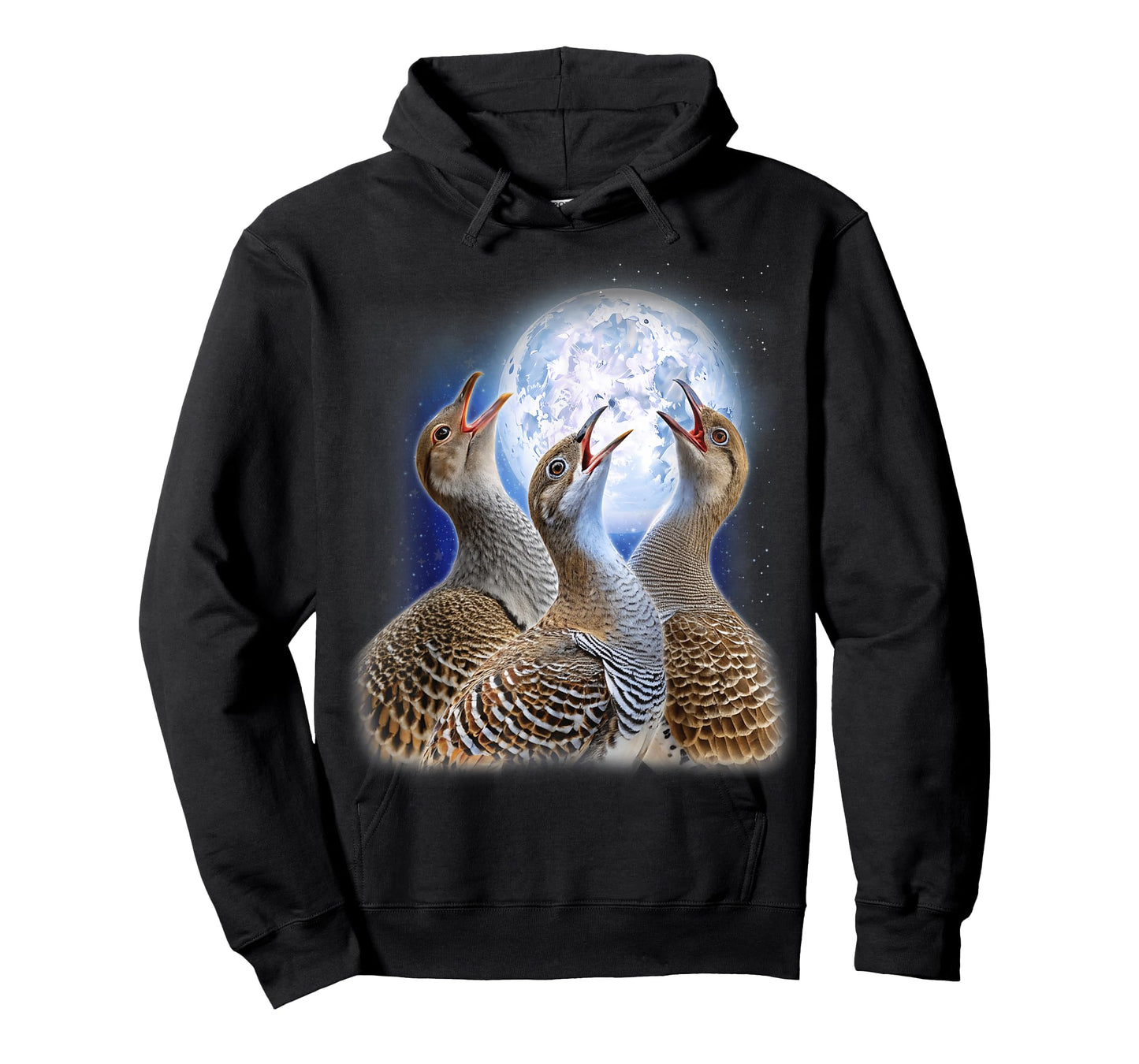 3 Malleefowl Howling At The Moon Funny Australian Bird Lover T-Shirt