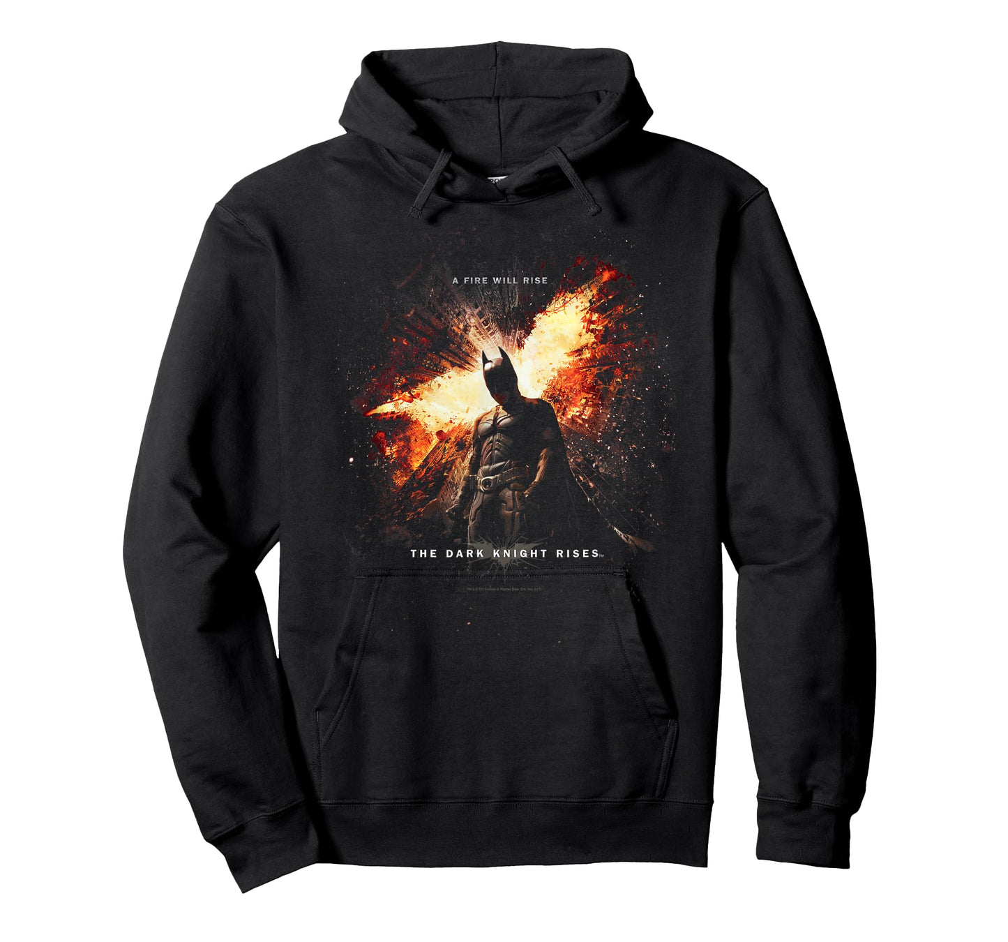Batman Dark Knight Rises Fire Will Rise T-Shirt