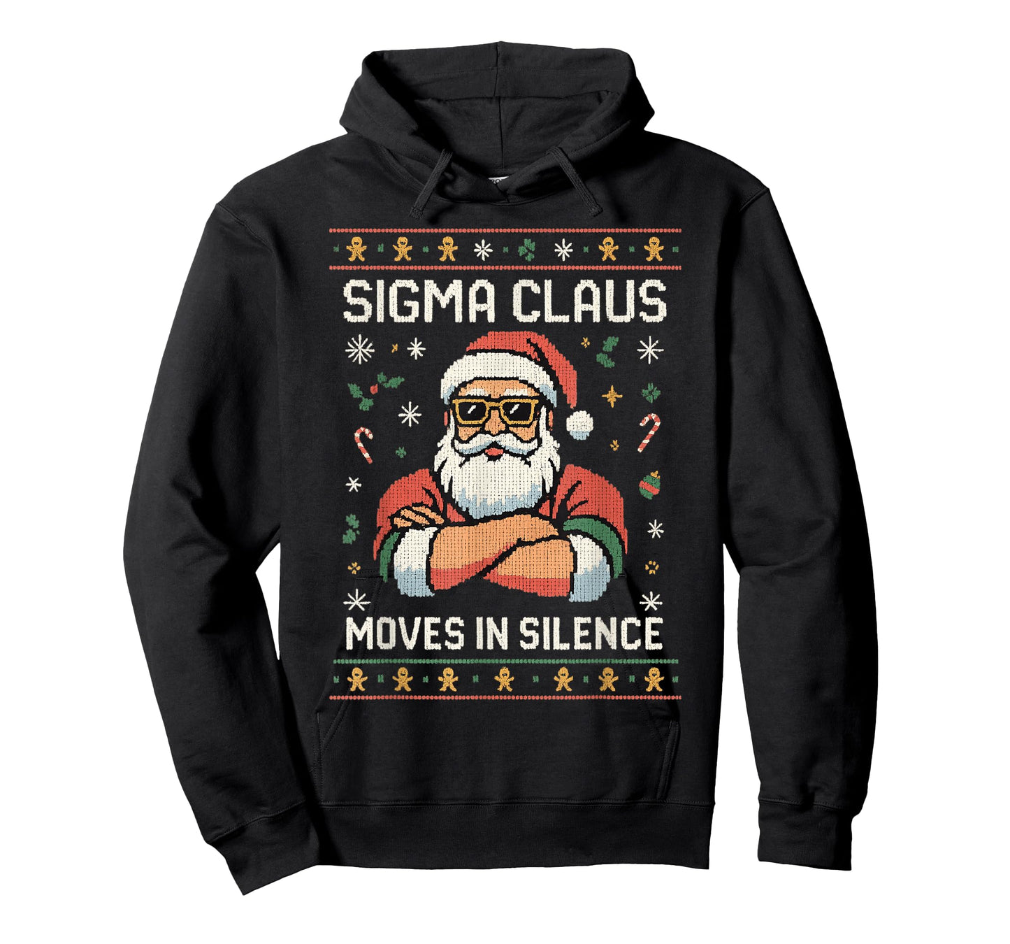 Christmas Shirt - Sigma Santa Ugly Xmas Sweater T-Shirt