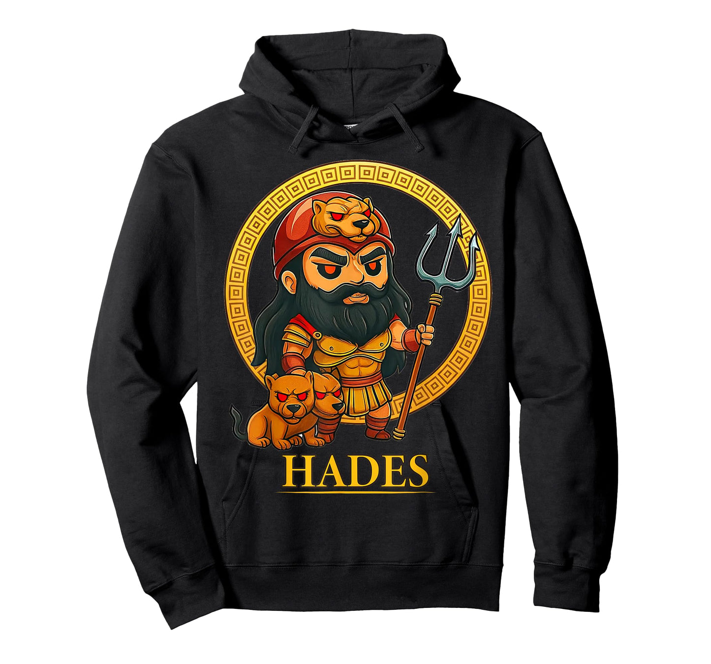 Kawaii Greek Mythology Hades Chibi Ancient Greece God T-Shirt