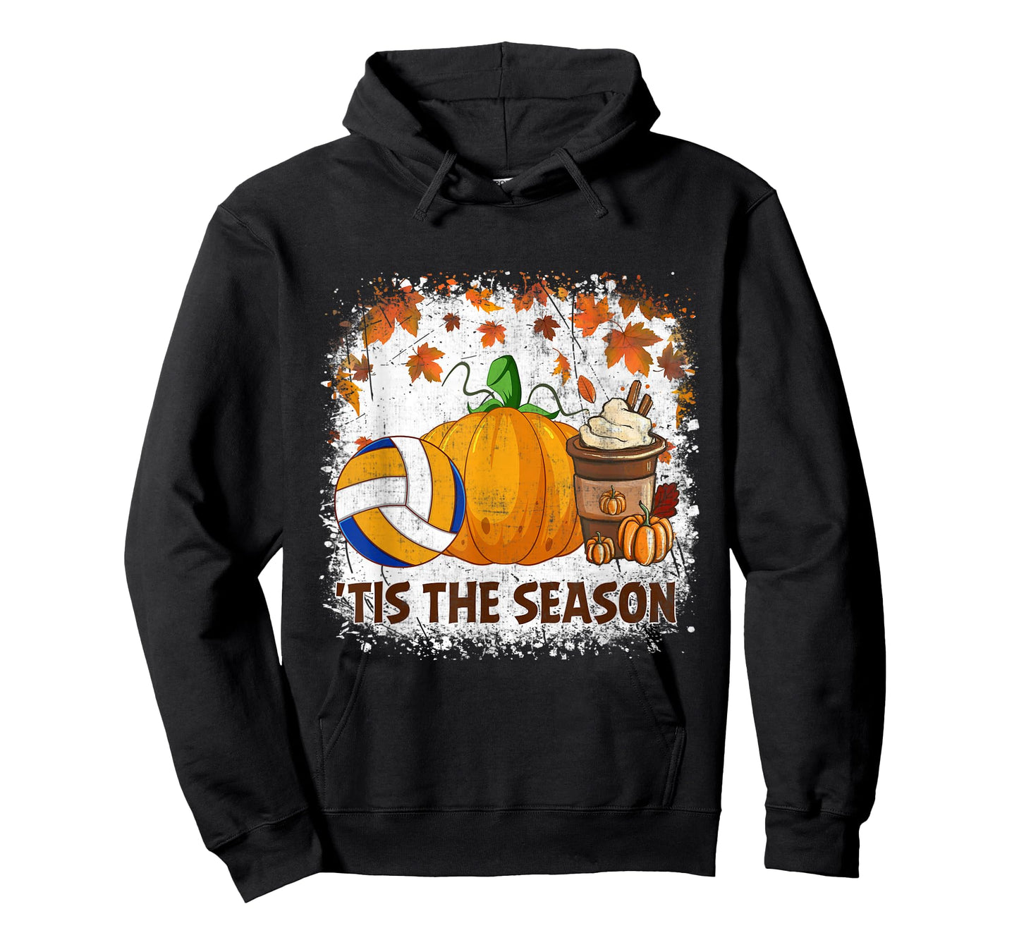 Pumpkin Spice Volleyball Tis The Season Fall Thanksgiving T-Shirt