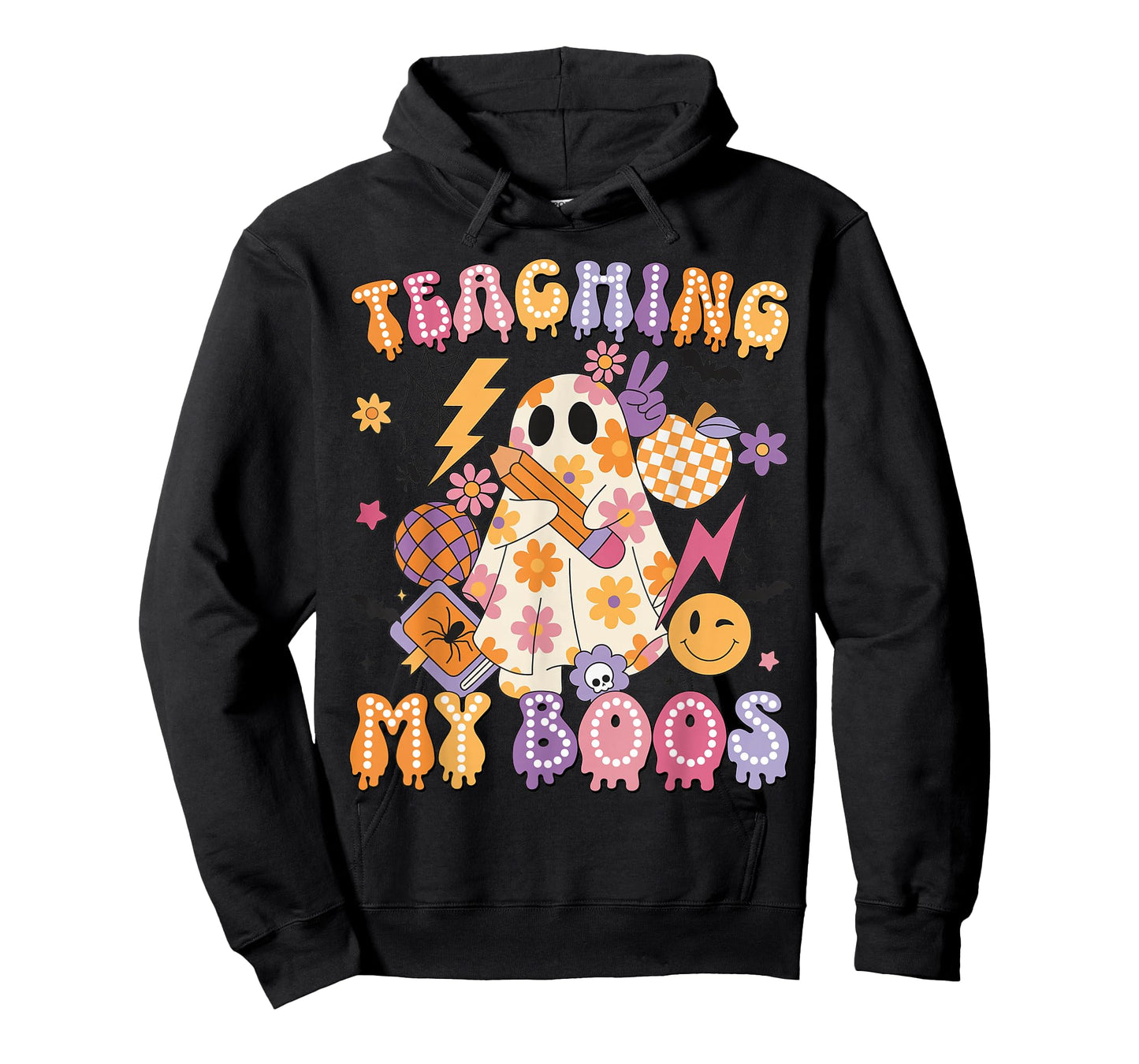 Teaching My Boos Ghost Halloween Costumes Teacher Men Women T-Shirt