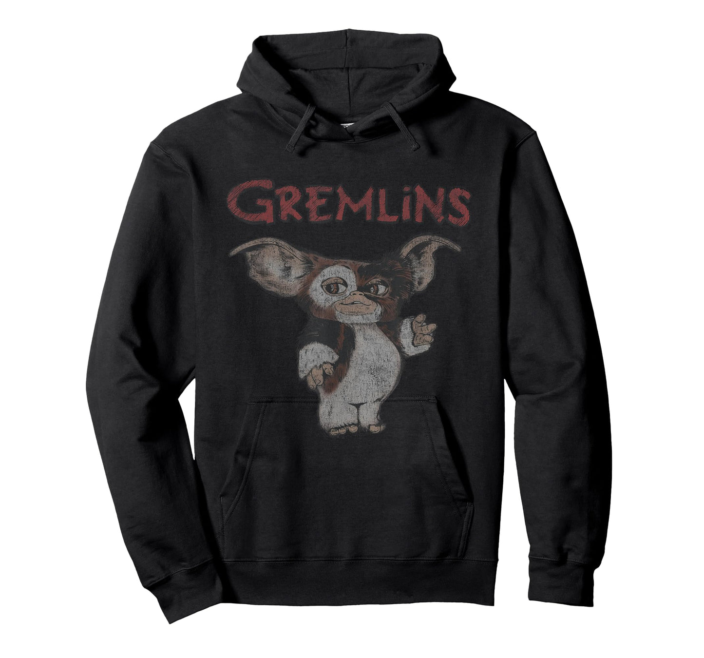 Gremlins Faded Gremlins T-Shirt - Officially Licensed by Warner Brothers - Black - Unisex - Short Sleeve - Crew Neck - Regular Fit - Small