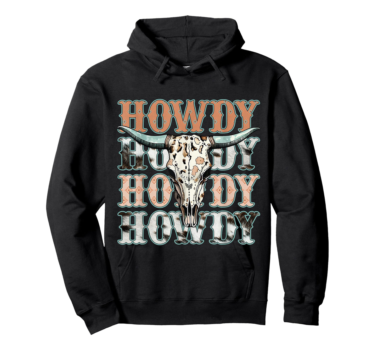 Howdy Southern Western Cow Country Rodeo Cowgirl Vintage T-Shirt