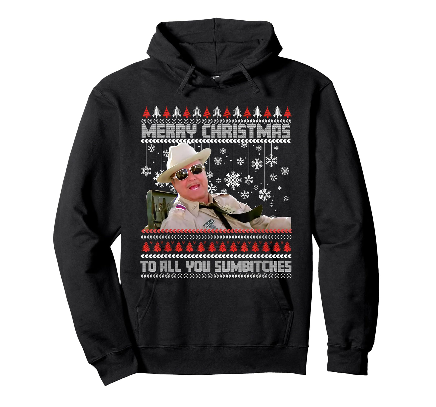 Merry Christmas to All You Sumbitches Funny Ugly Sweater T-Shirt